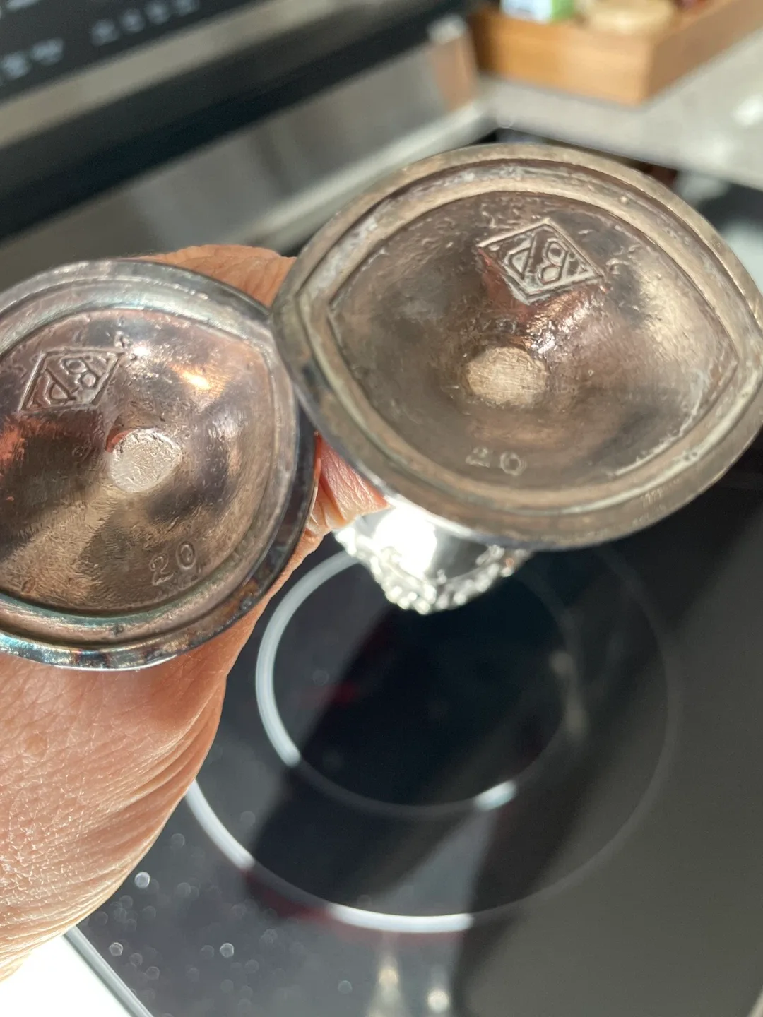 Vintage Silver Salt & Pepper Shakers image indicator(2)