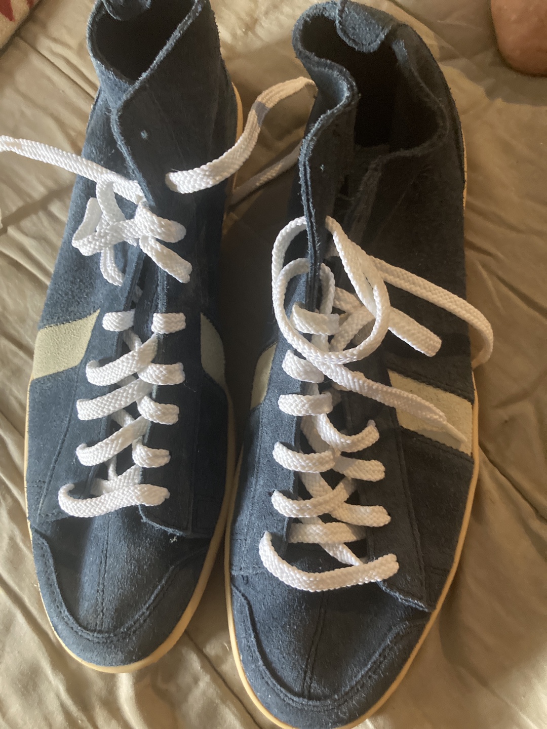 SAWA Blue Suede Sneakers - Size 43 - photo 4