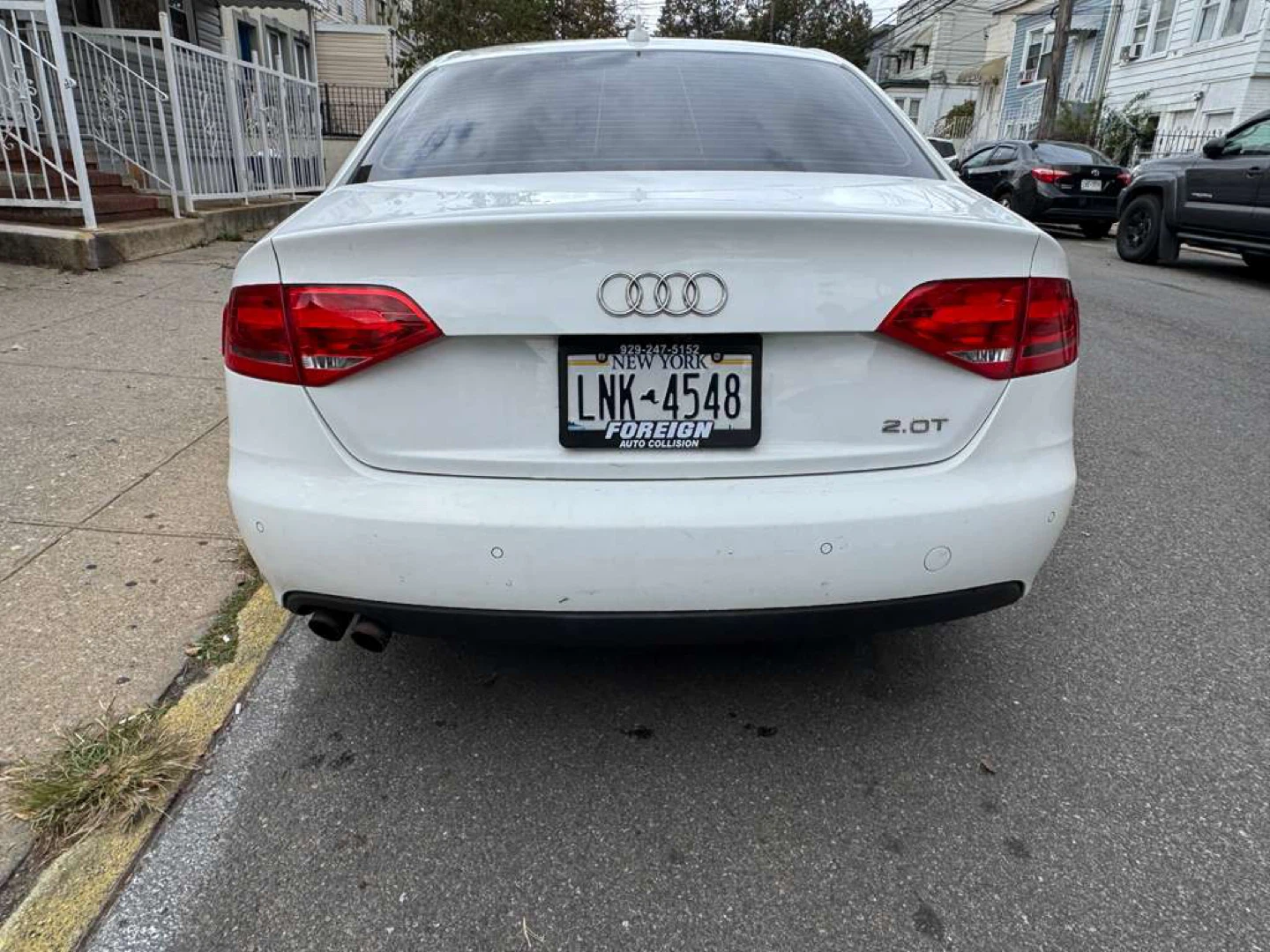 White Audi A4 2.0T Sedan - photo 5