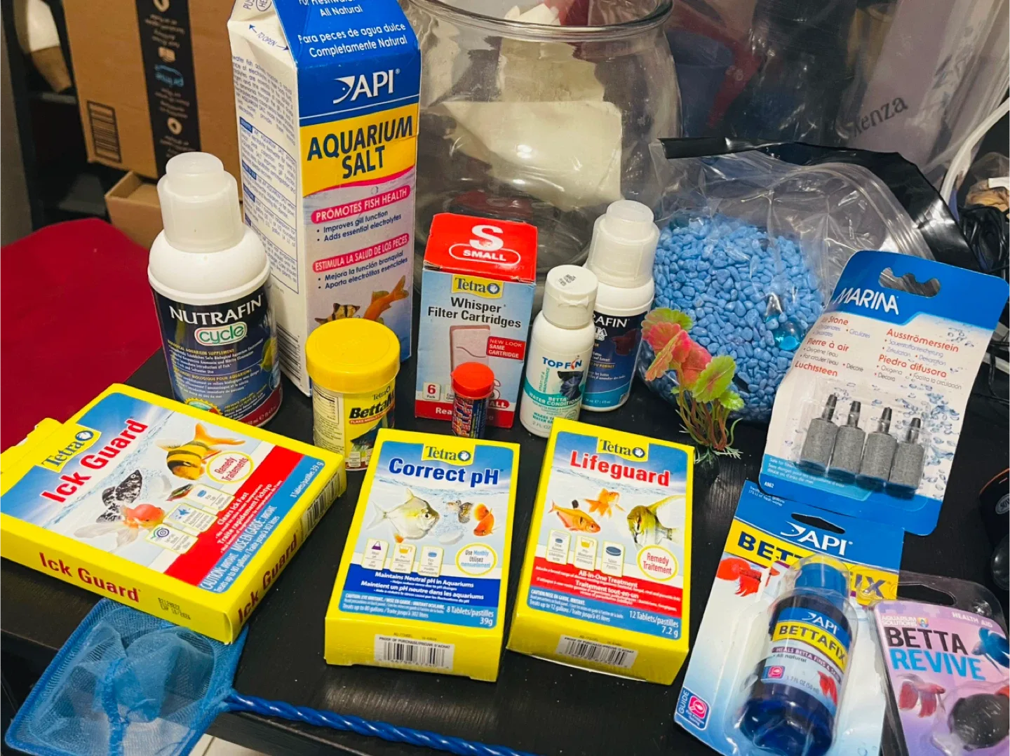 Tetra Bubbling LED Aquarium Kit - 3 Gallon Half Moon image indicator(2)