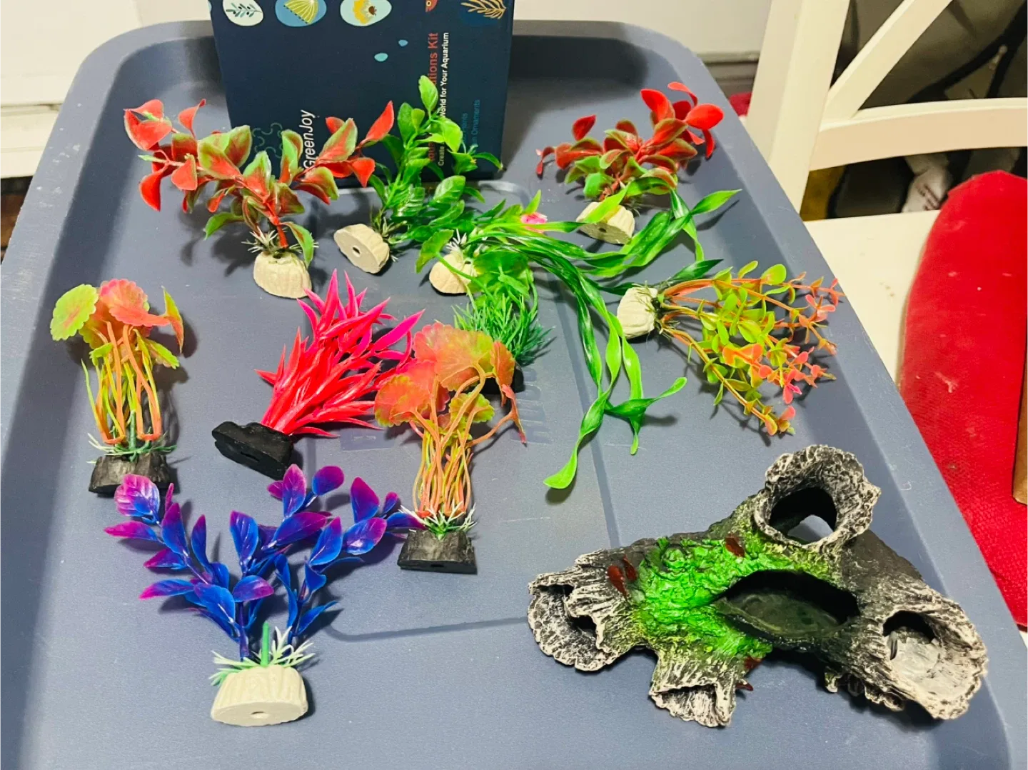 Tetra Bubbling LED Aquarium Kit - 3 Gallon Half Moon image indicator(6)