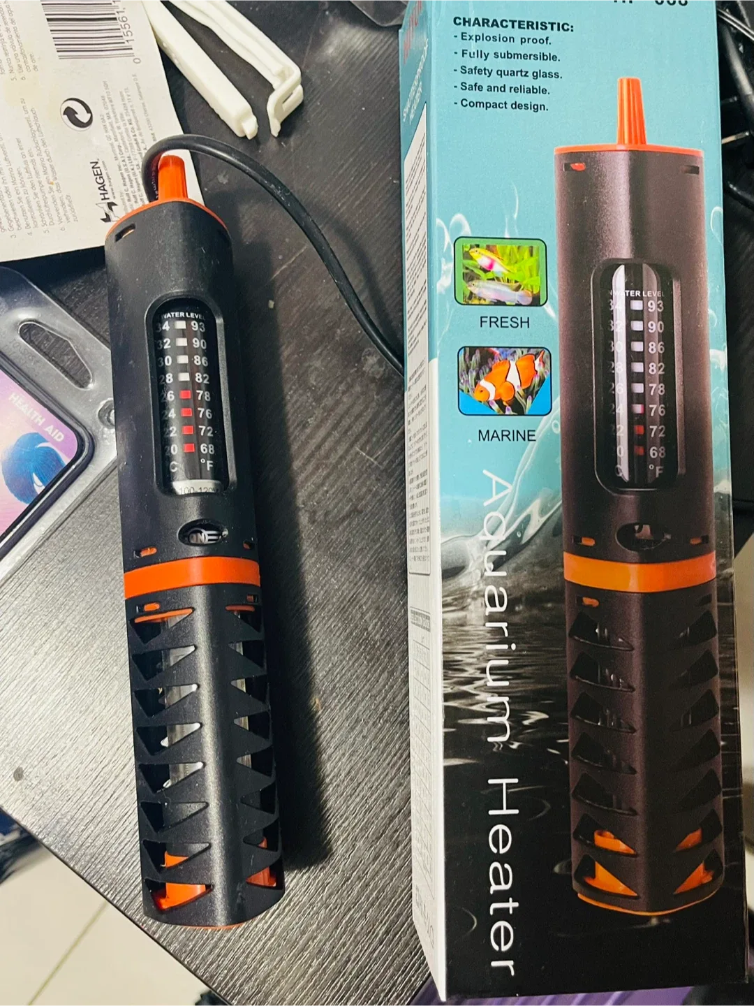 Tetra Bubbling LED Aquarium Kit - 3 Gallon Half Moon image indicator(9)