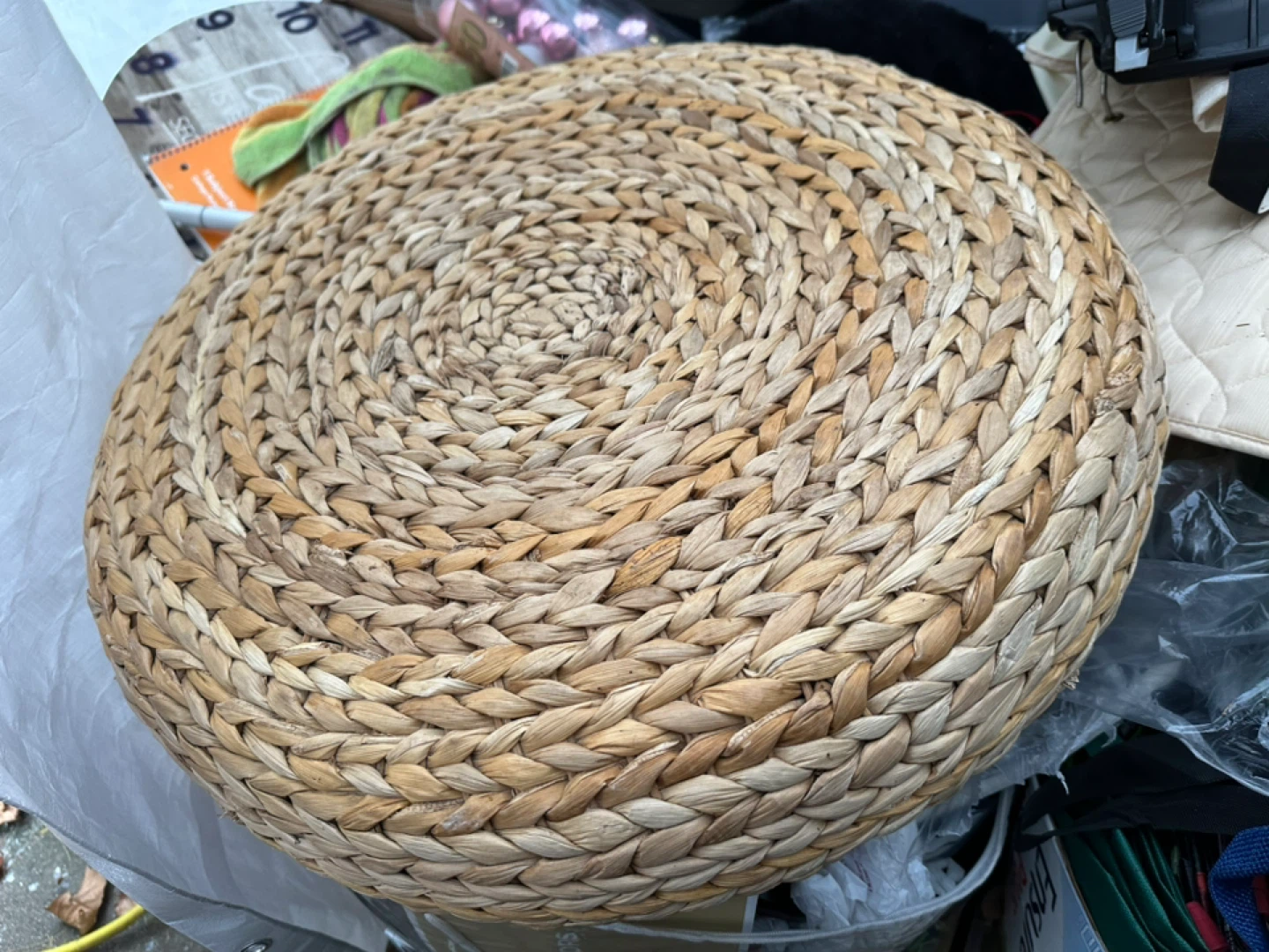 IKEA ALSEDA Stool, banana fiber - photo 2