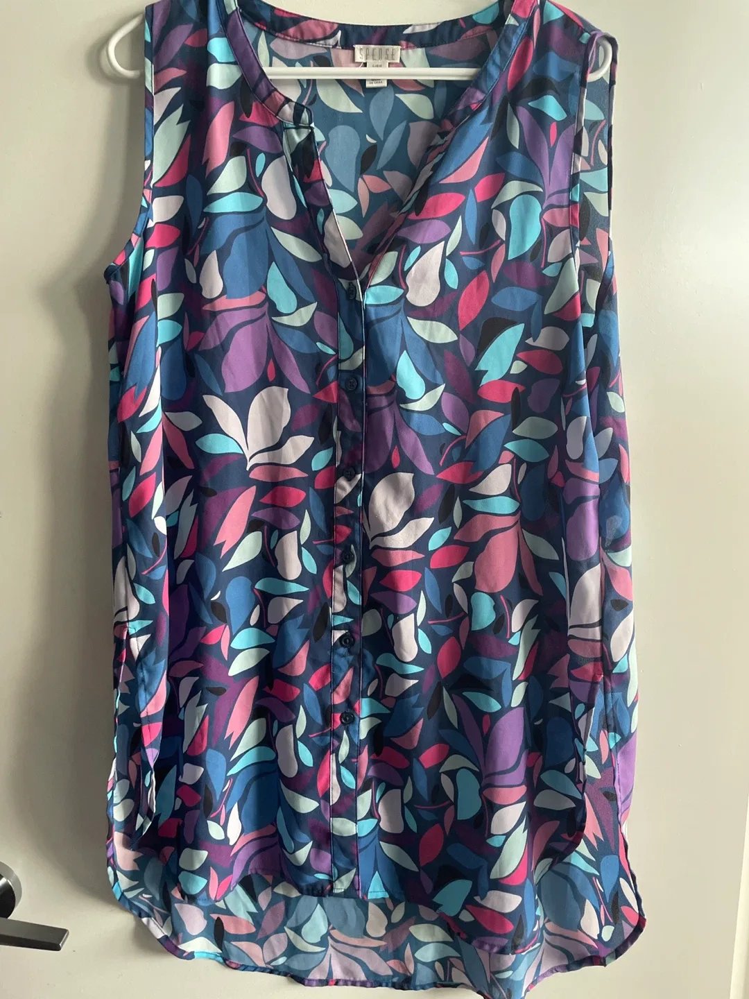 Spense Sleeveless Blouse, Size L thumbnail