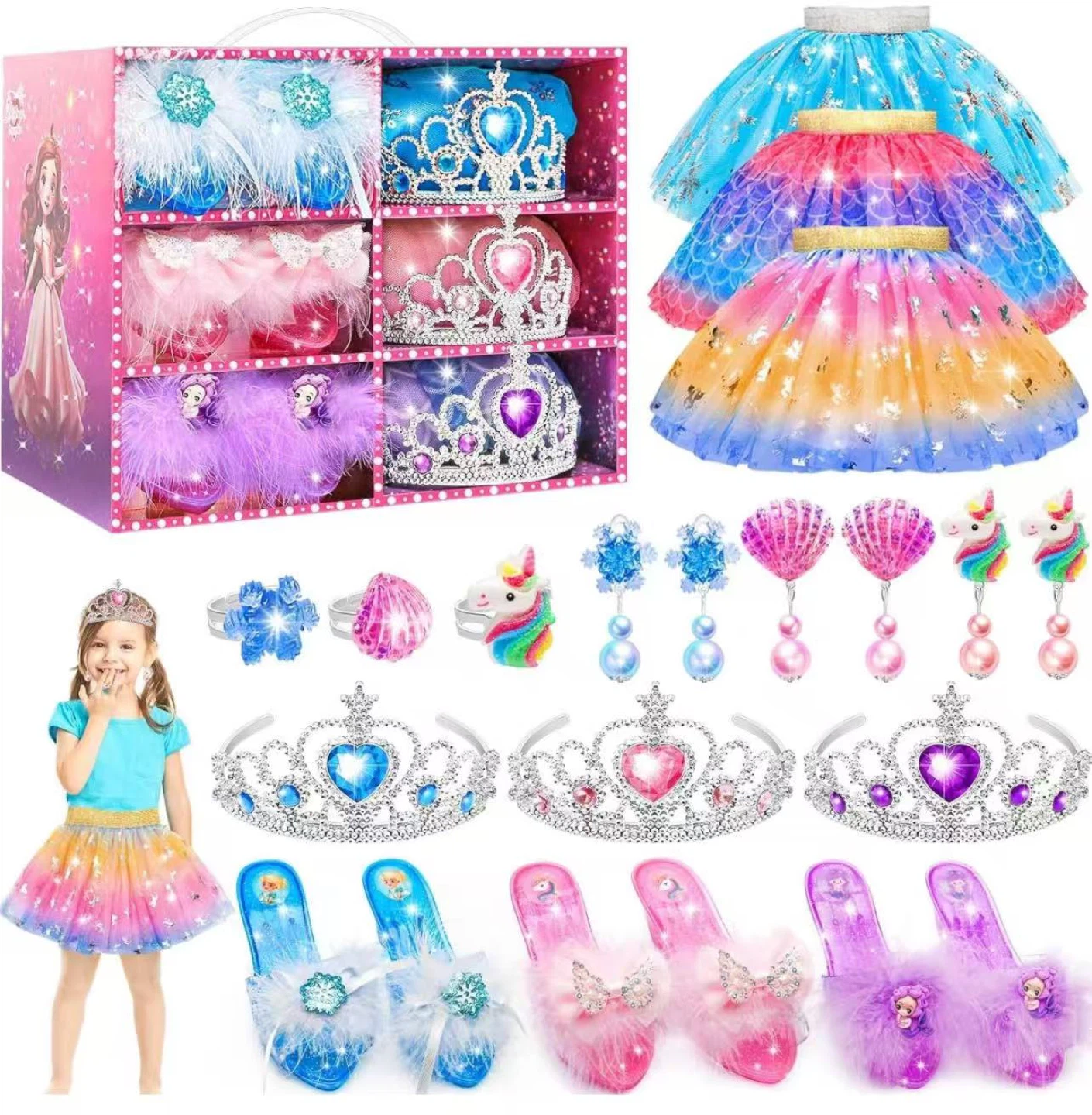 Princess Dress-Up Set for Girls