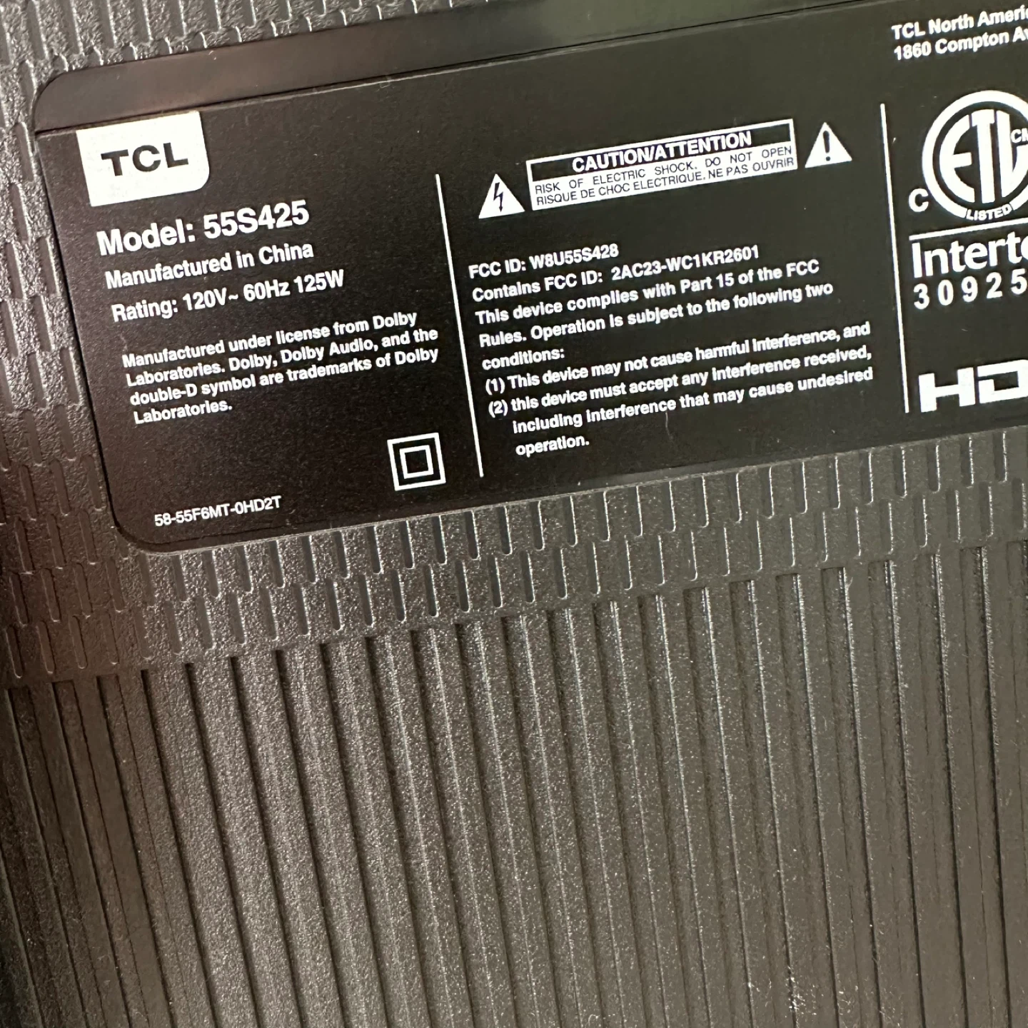 TCL 55S425 55-Inch 4K UHD Roku TV - photo 5