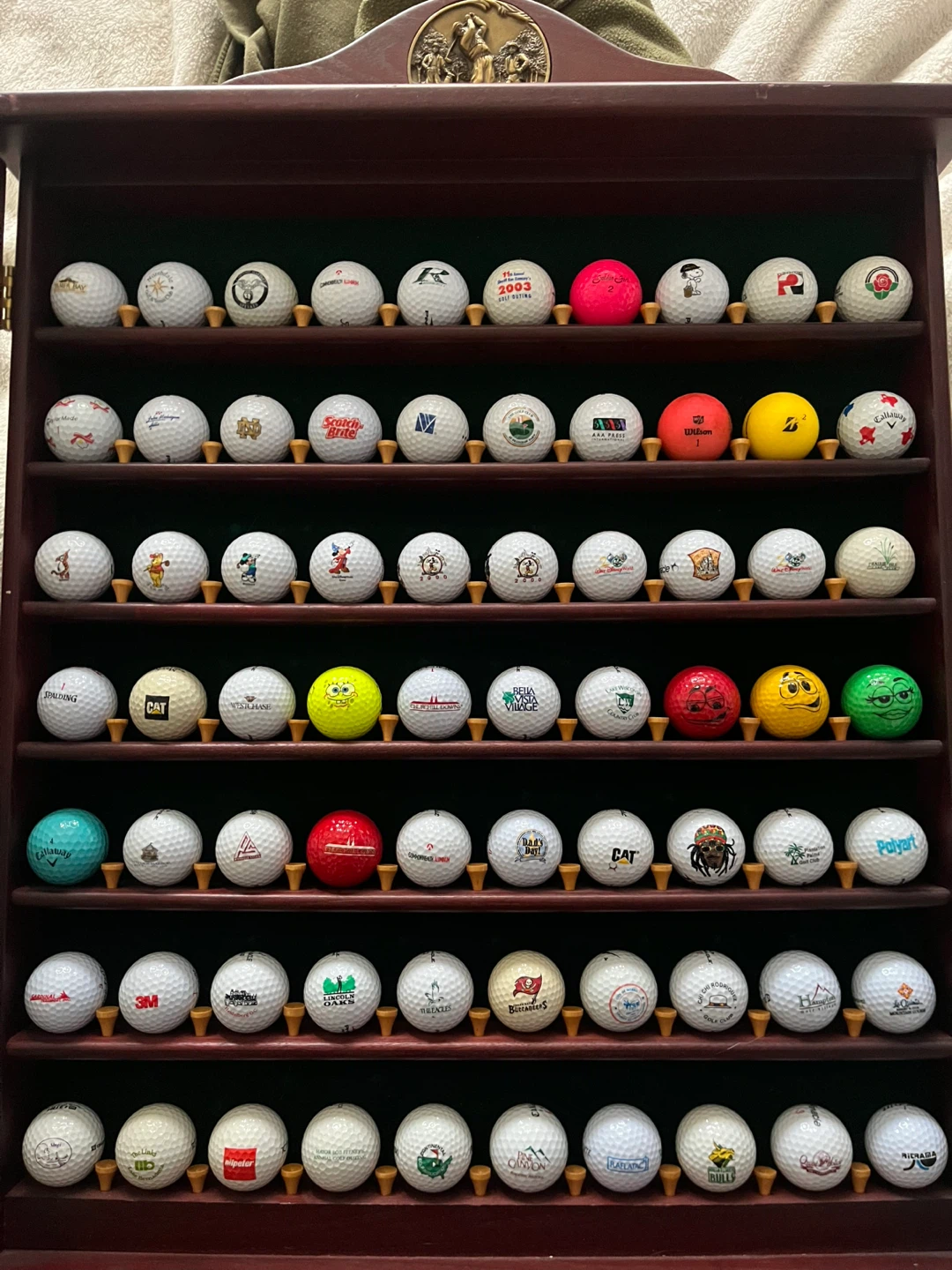 Golf Ball Collection Display Case - photo 2