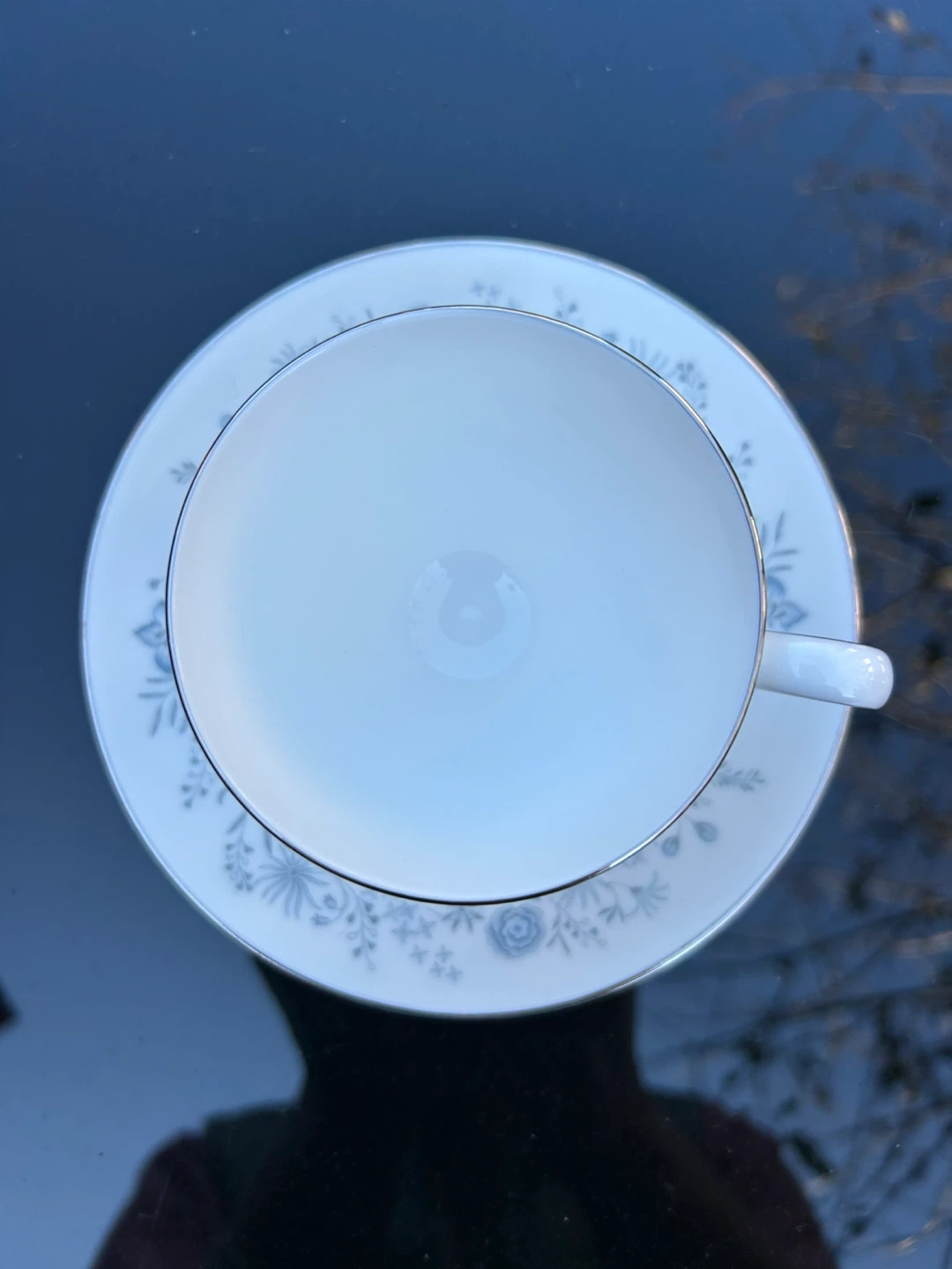 Wedgwood Belle Fleur Teacup and Saucer Set - photo 2