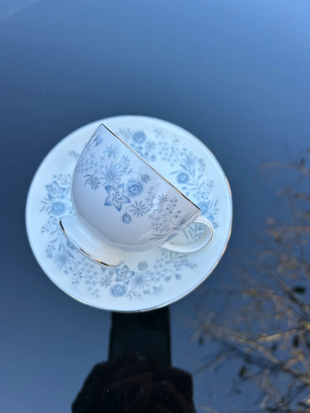 Wedgwood Belle Fleur Teacup and Saucer Set - photo 4