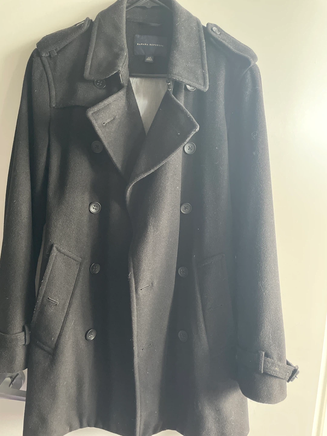 Banana Republic Wool Blend Peacoat - Size S