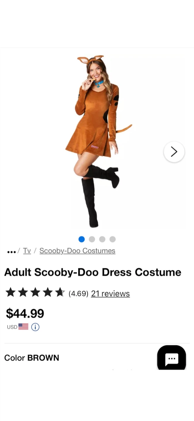 🧡🎃 Scooby-Doo NEW DRESS Halloween costume - photo 3