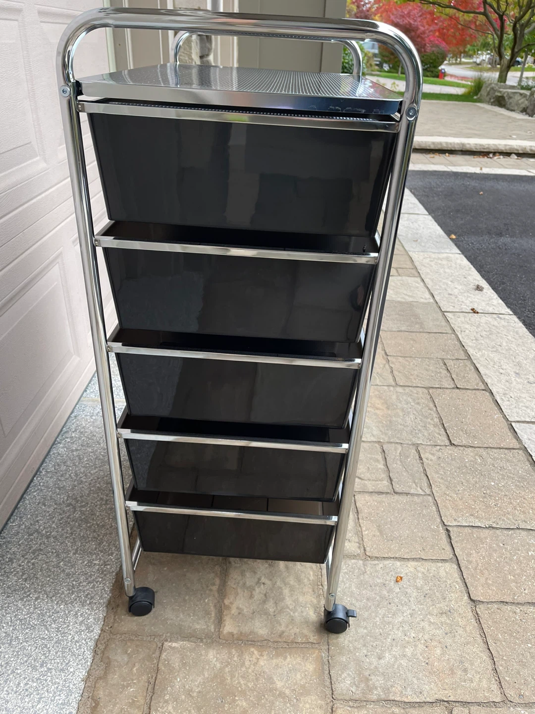 15 Drawer Rolling Storage Cart Mobile Storage Organizer - photo 4