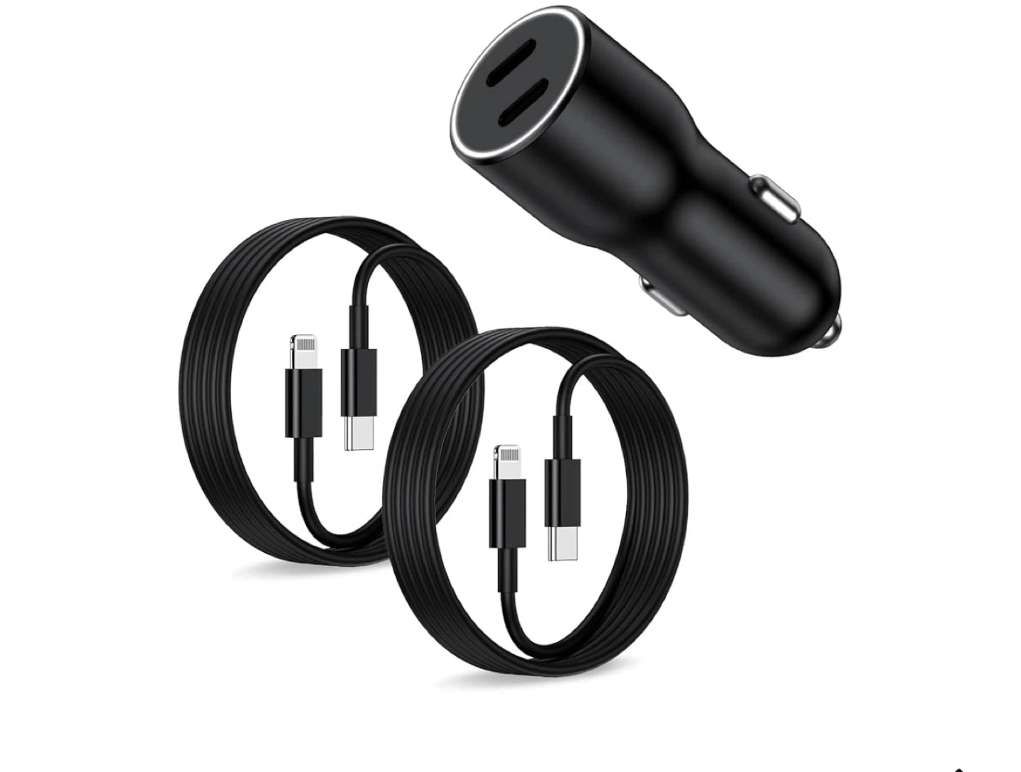 Dual USB-C Smart Power Fast Car Charger
