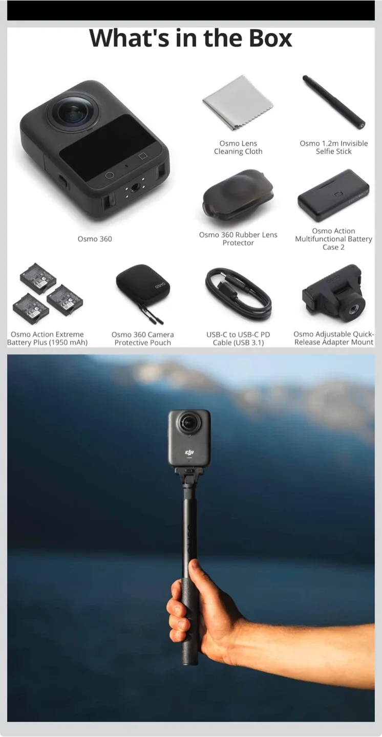 DJI Osmo 360 Adventure Combo-New still seal image indicator(3)