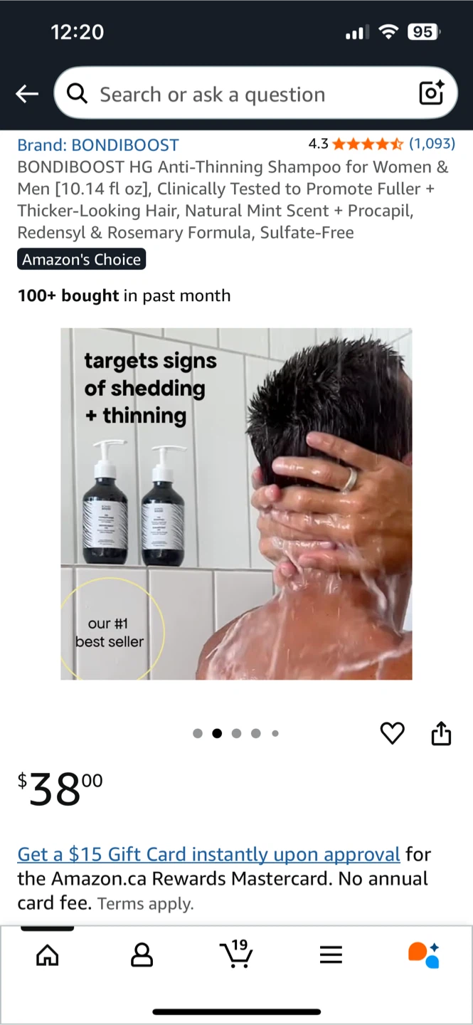 BondiBoost HG Anti-Thinning Shampoo - photo 2