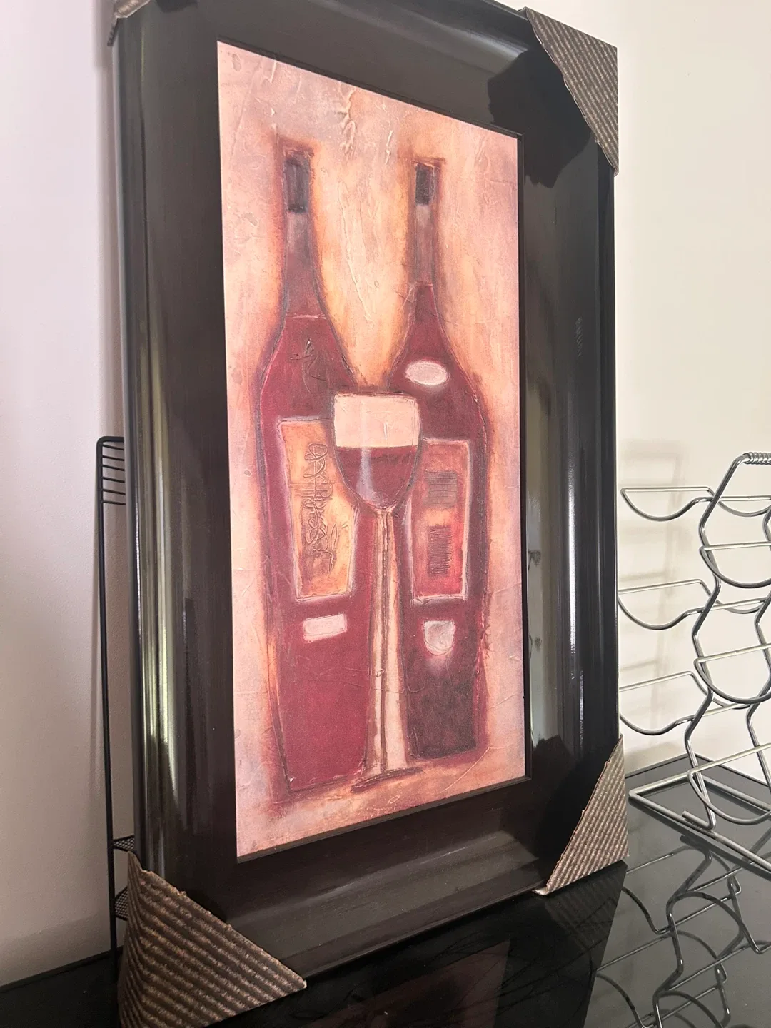 Wine Bottle Framed Wall Art image indicator(2)