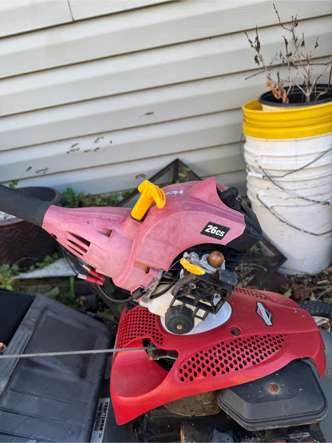 Craftsman 550 Series Lawn Mower & Homelite Trimmer - photo 2