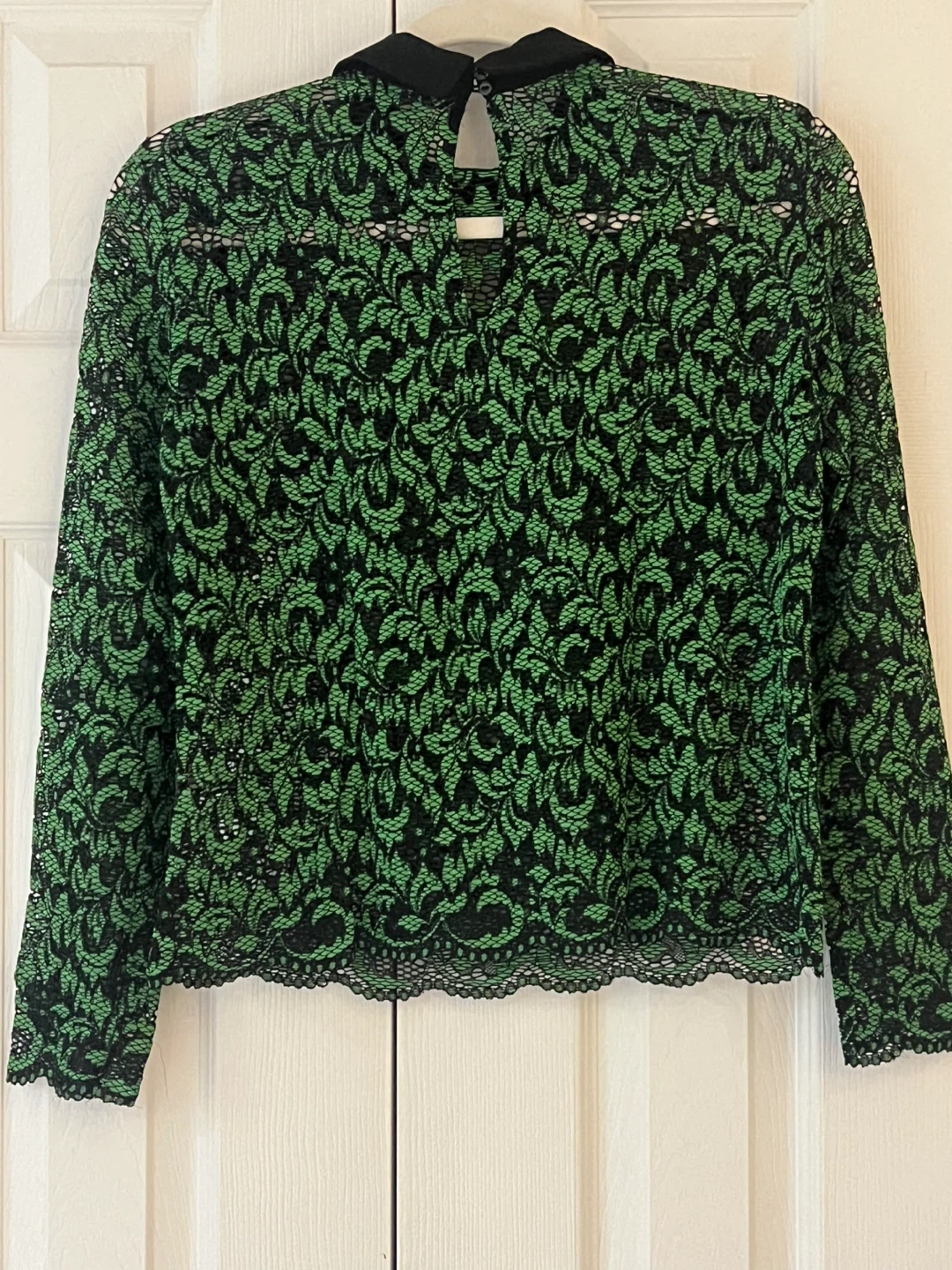 Green Lace Top Size Small - photo 3