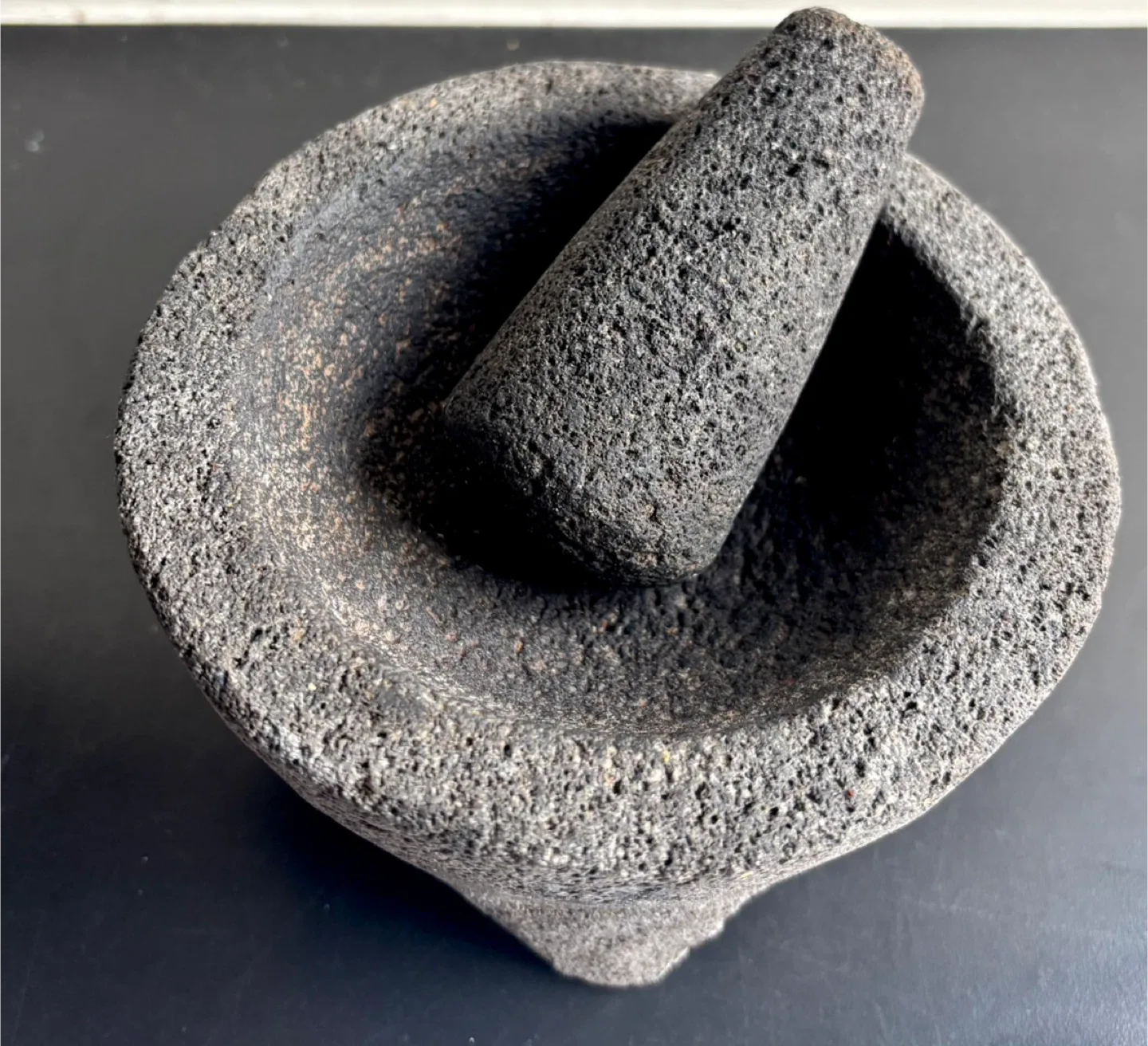 Small Molcajete Mortar and Pestle image indicator(2)