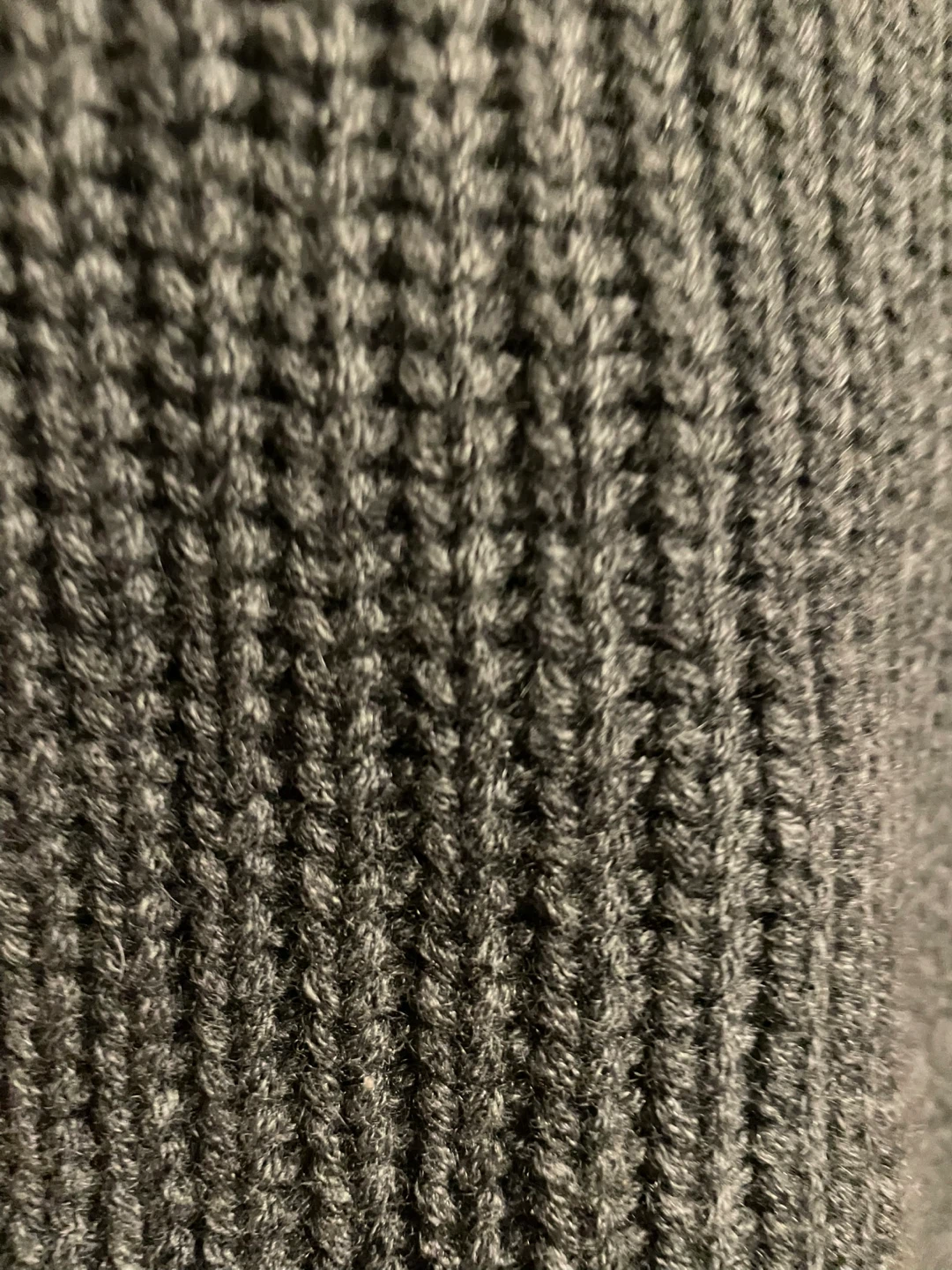 Prada Gray Knit Beanie - Size Small