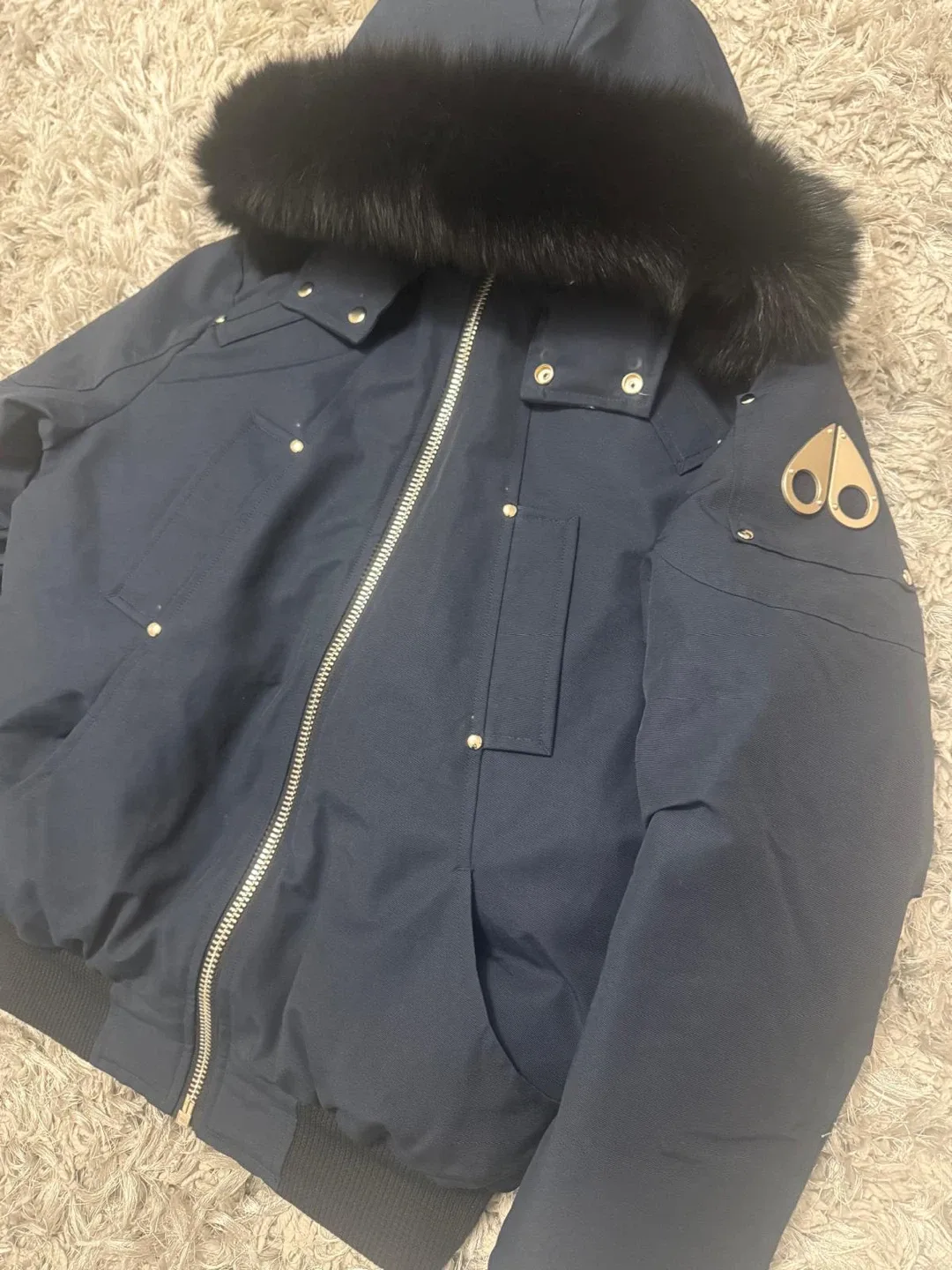 Moose Knuckles Bomber Jacket - Size S/M image indicator(2)