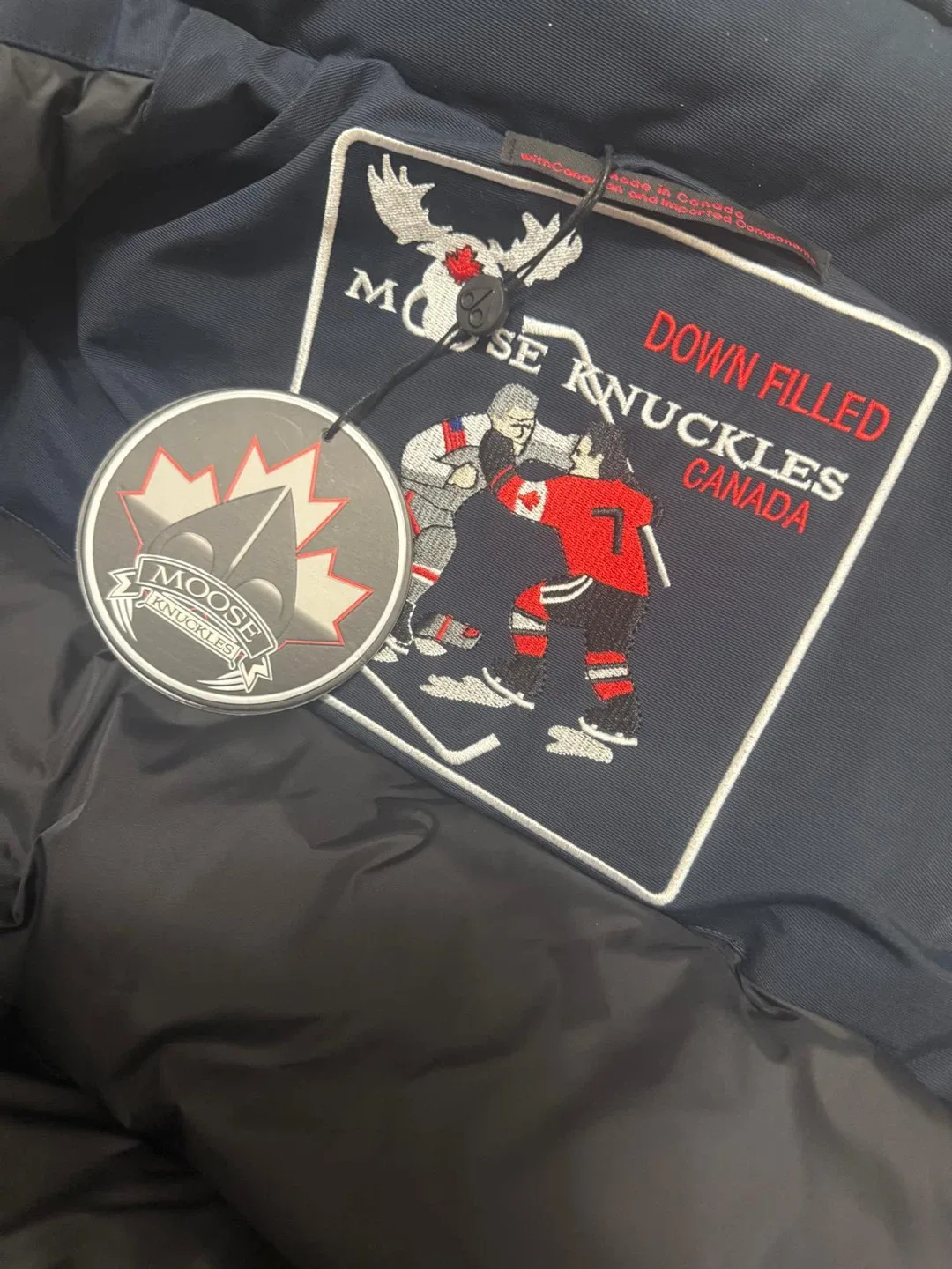 Moose Knuckles Bomber Jacket - Size S/M image indicator(3)