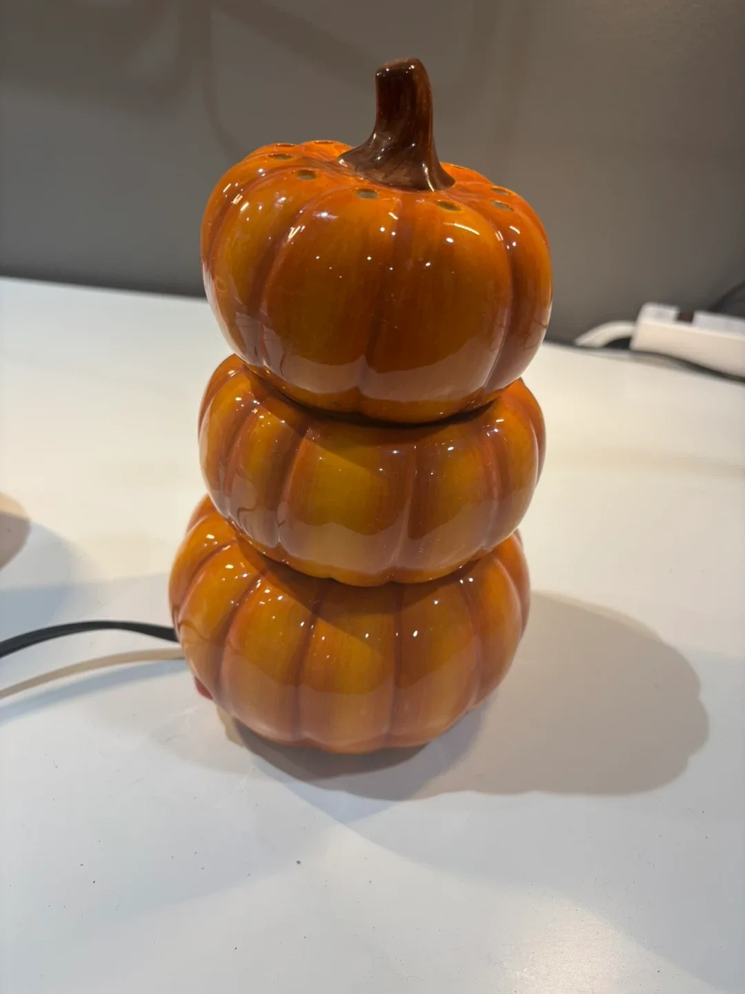 Pumpkin Stack Ceramic Wax Warmer