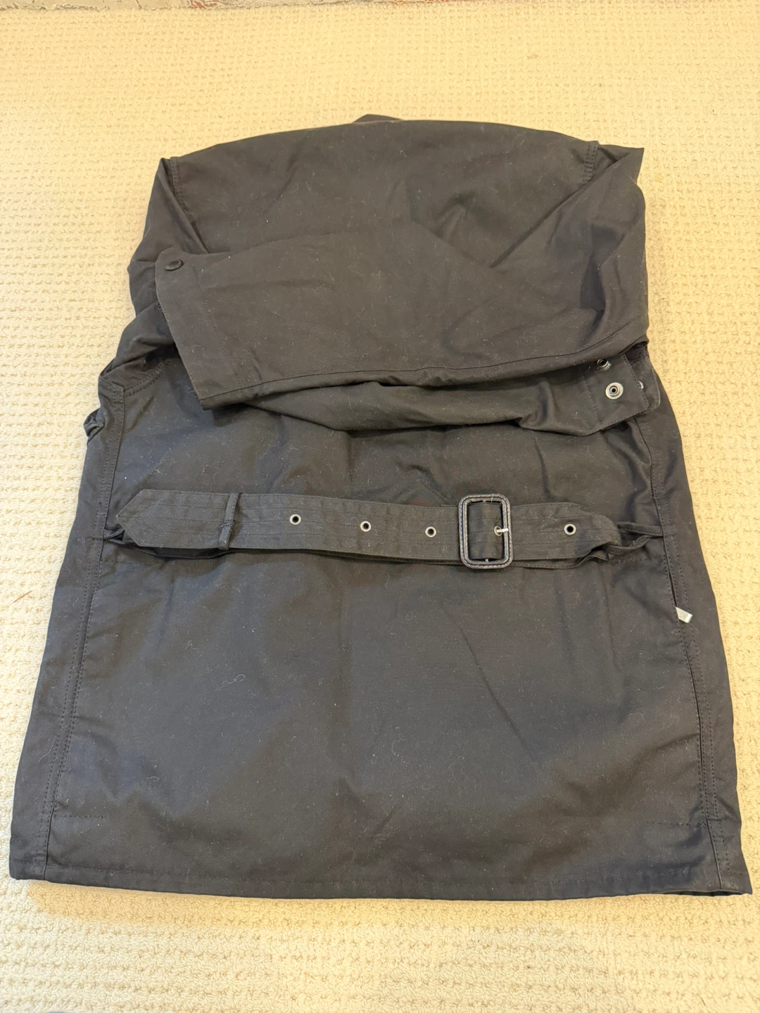 Barbour International Waxed Cotton Jacket - Size S - photo 3