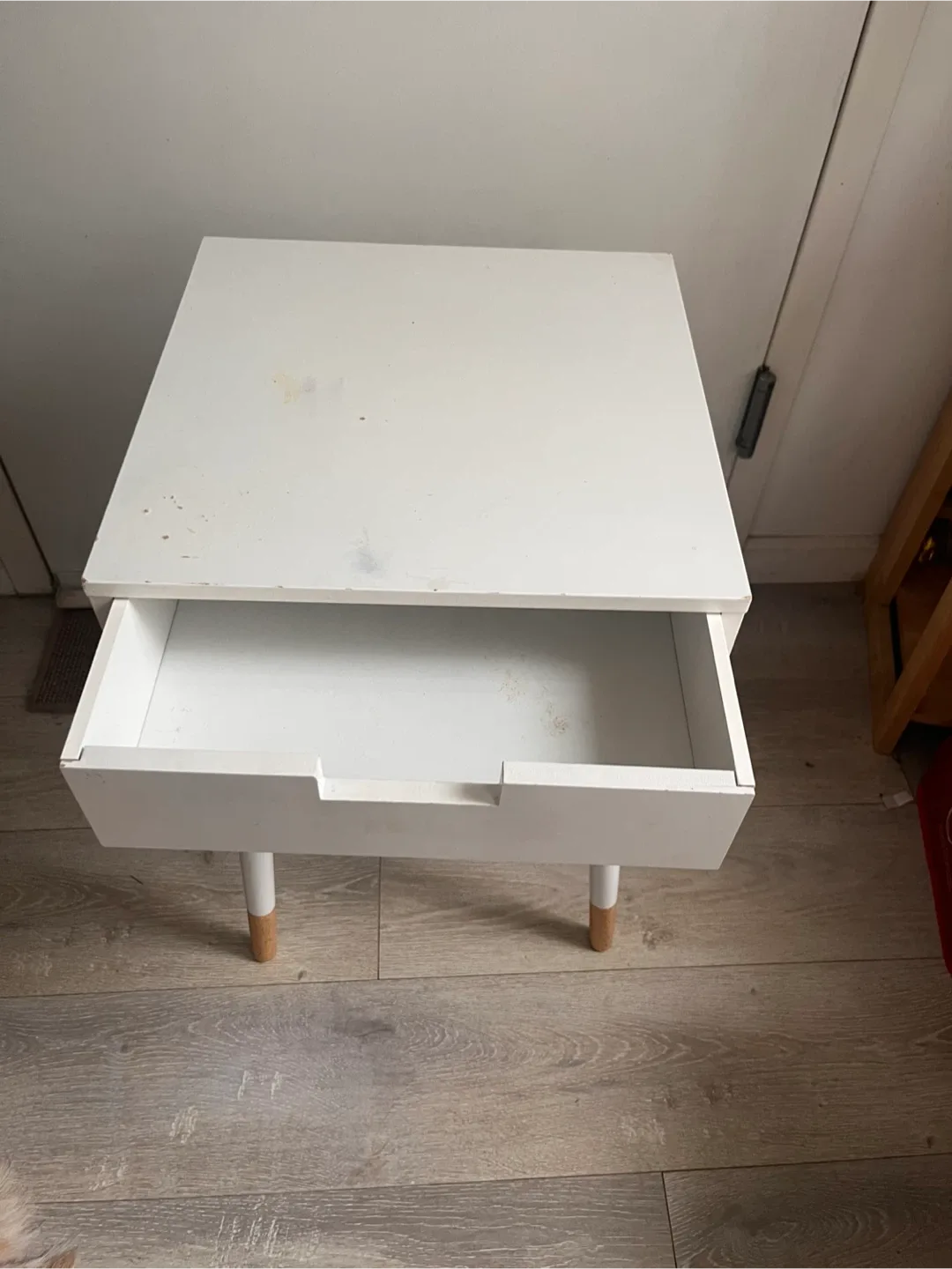 White Bedside Table Nightstand image indicator(2)