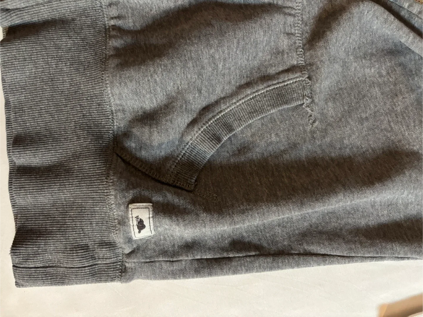 Roots 73 Grey Zip-Up Hoodie - Size L image indicator(6)