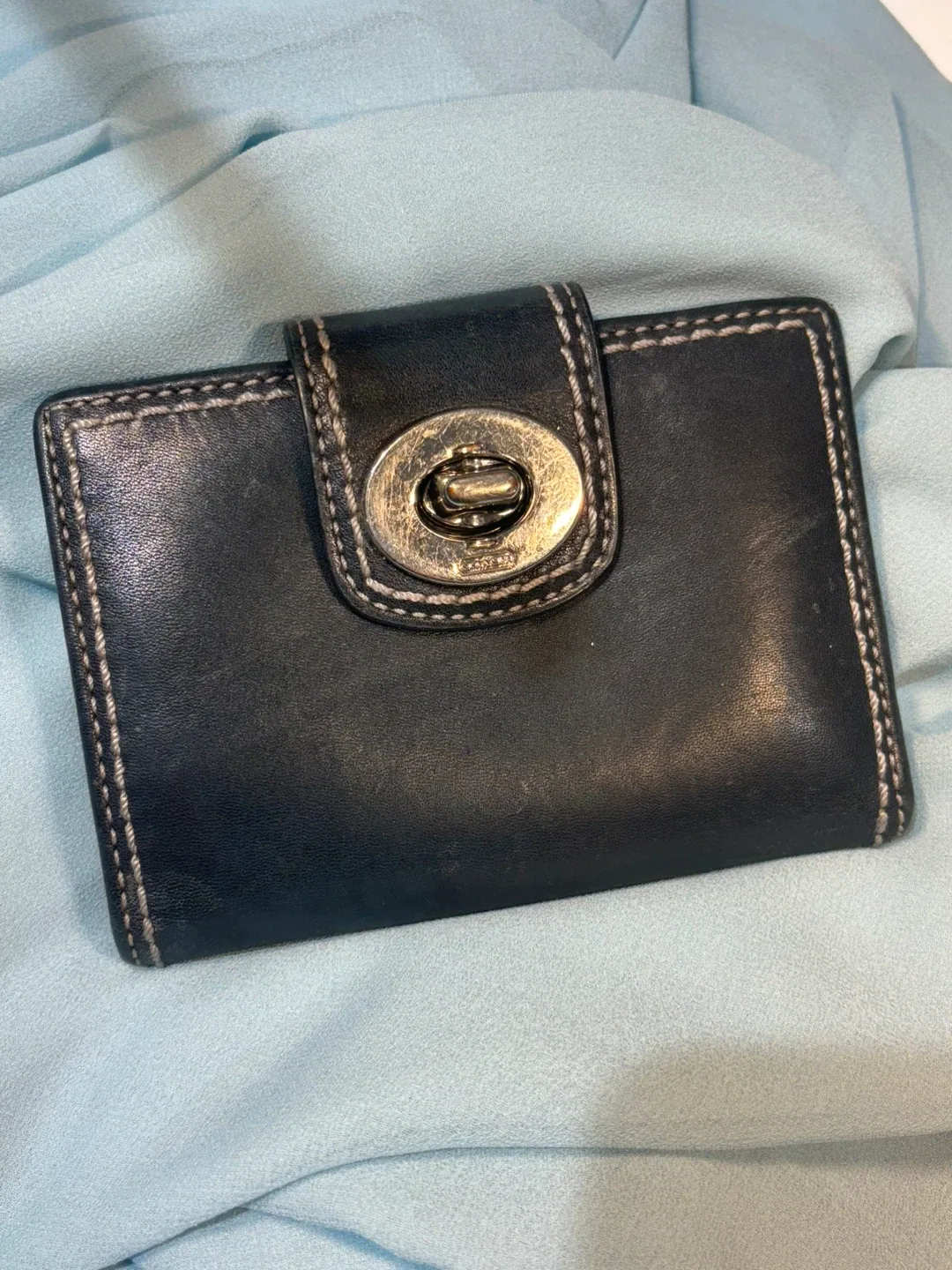 Coach Black Leather Wallet