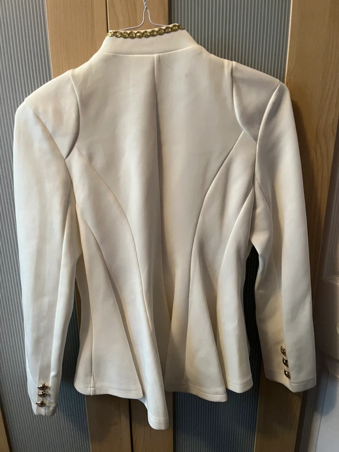 Qing cheng zhilian White Blazer - Size XL image indicator(3)