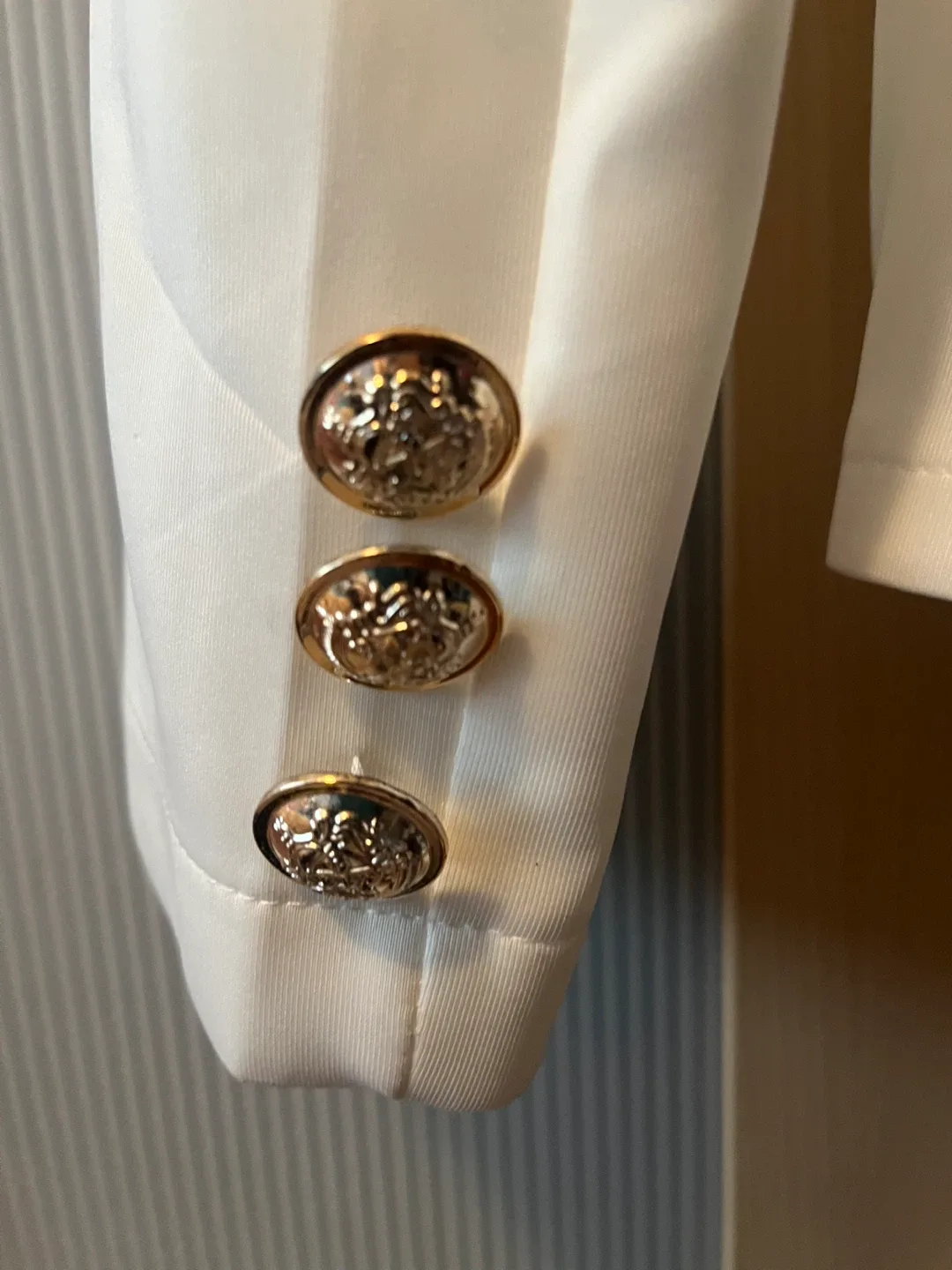 Qing cheng zhilian White Blazer - Size XL image indicator(4)