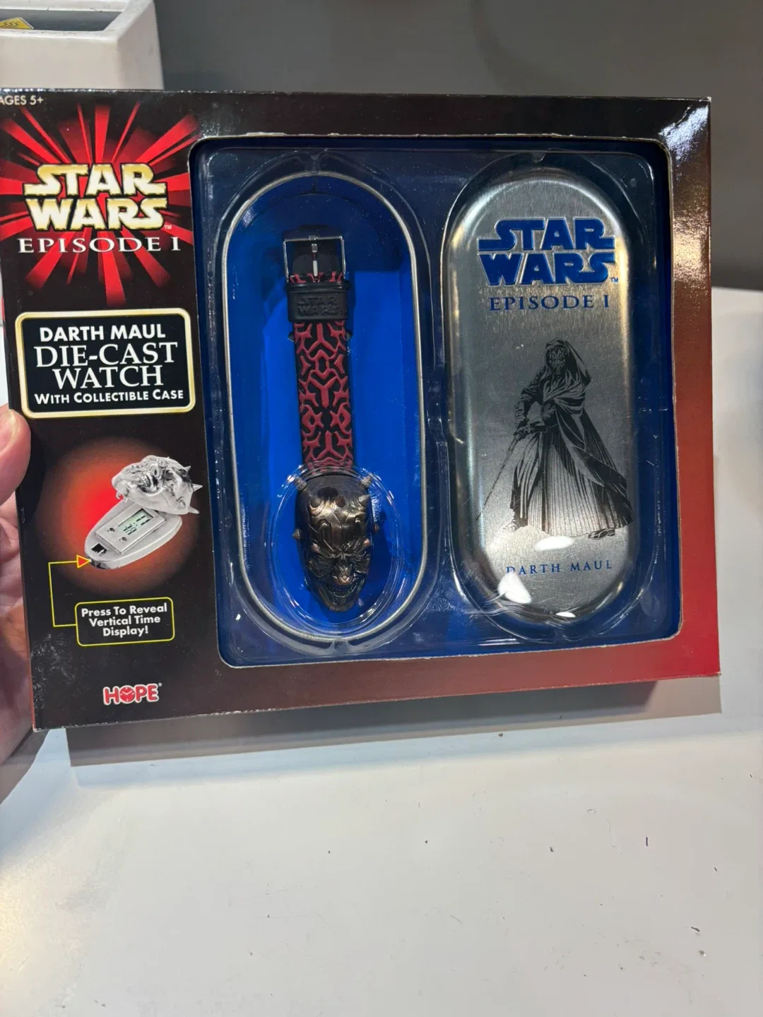 Star Wars Darth Maul Die-Cast Watch