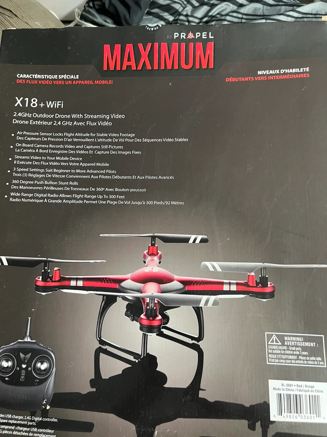 Propel Maximum X18+ Wifi Drone