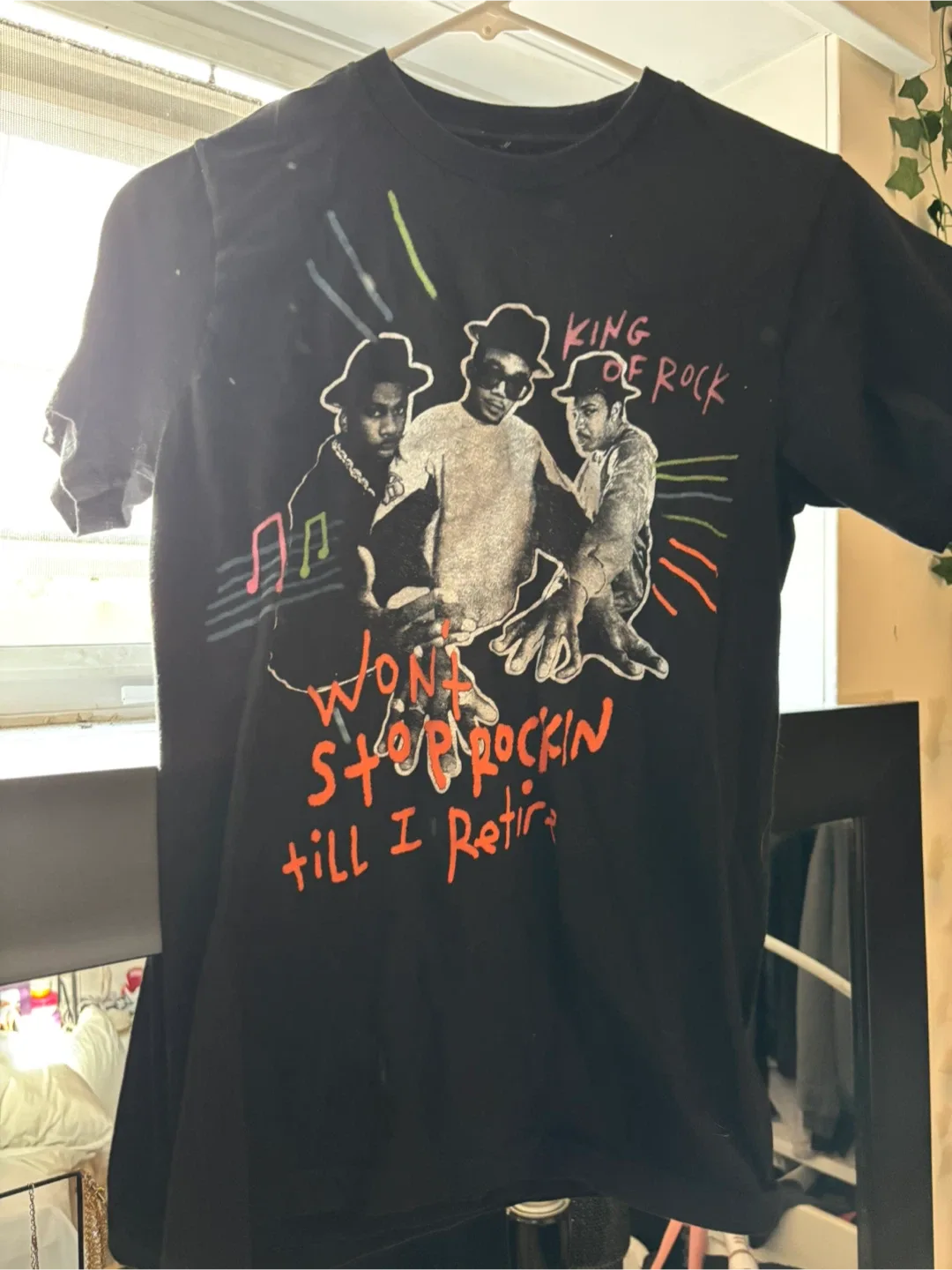 Heritage 1981 Run DMC Graphic Tee - Size S