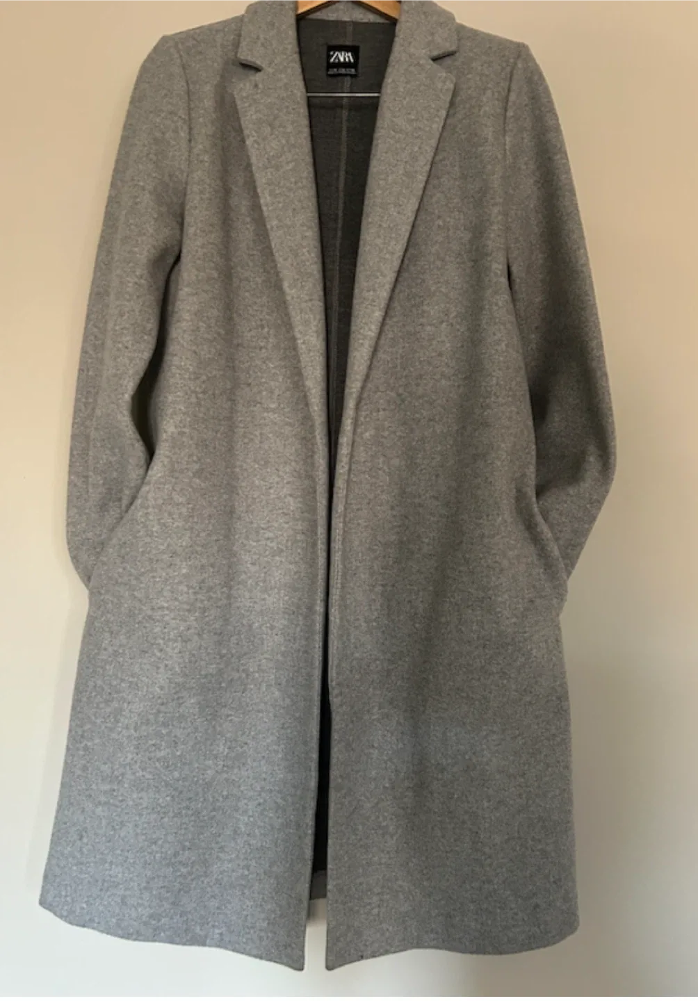 Zara lightweight long jacket image indicator(4)