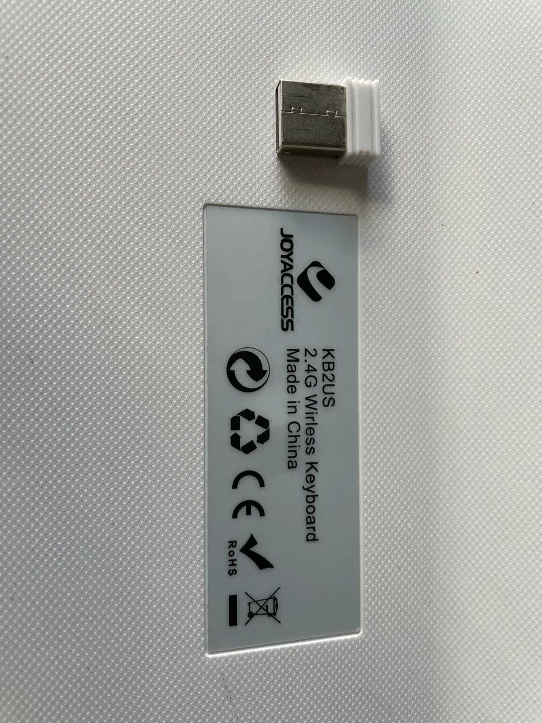 Joyaccess KB2US 2.4G Wireless Keyboard - Turquoise image indicator(3)