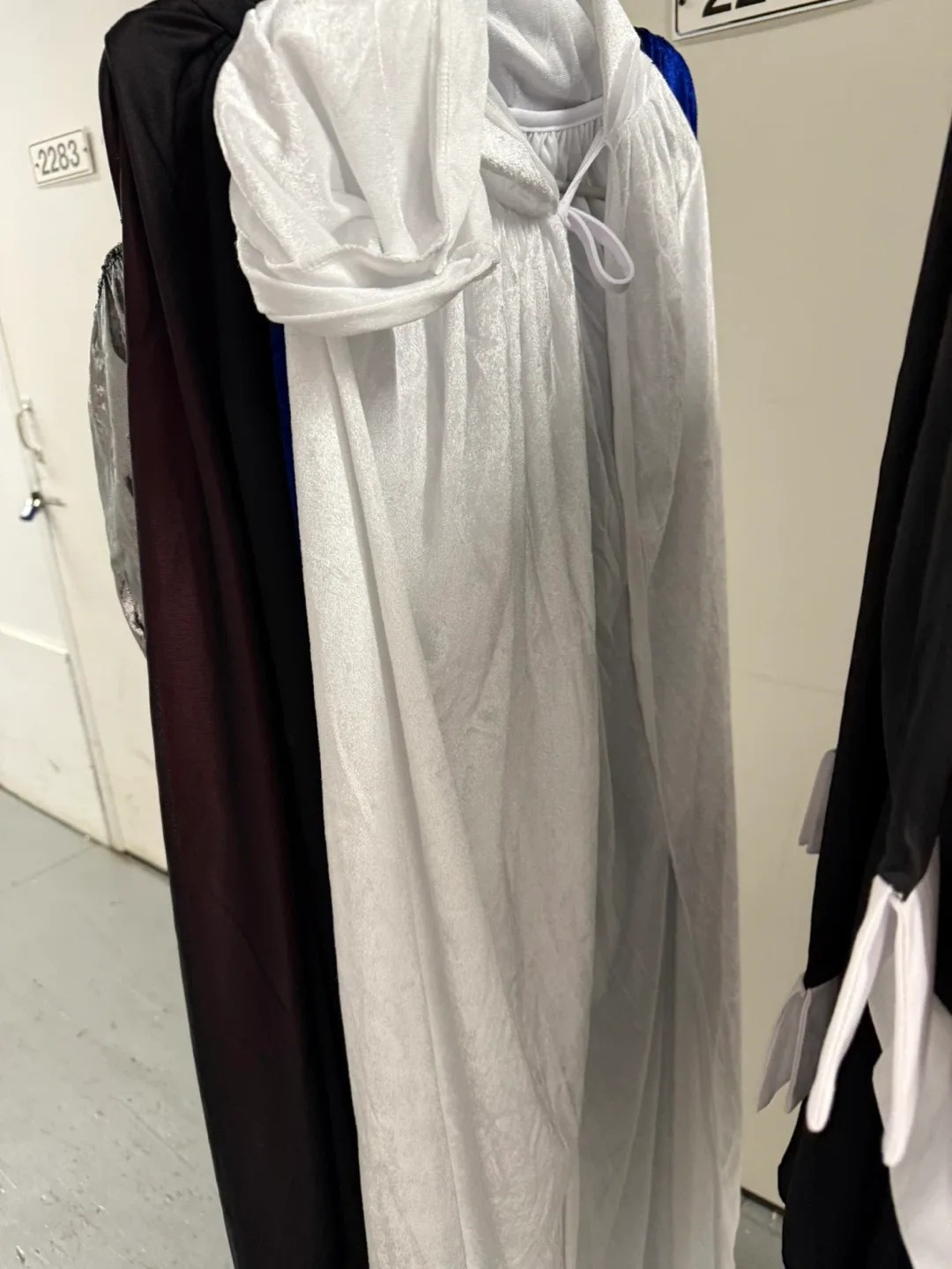 Blue Velvet Hooded Cloak image indicator(2)