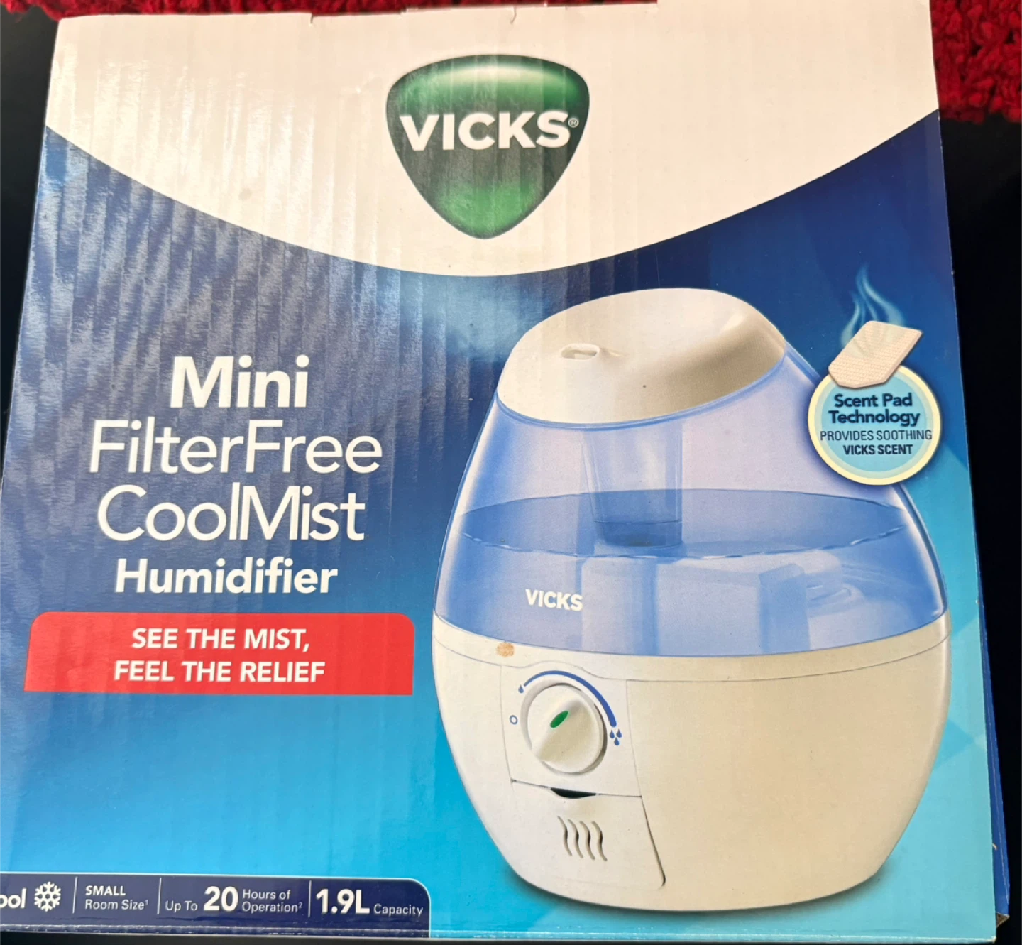 Vicks Mini FilterFree CoolMist Humidifier - photo 2