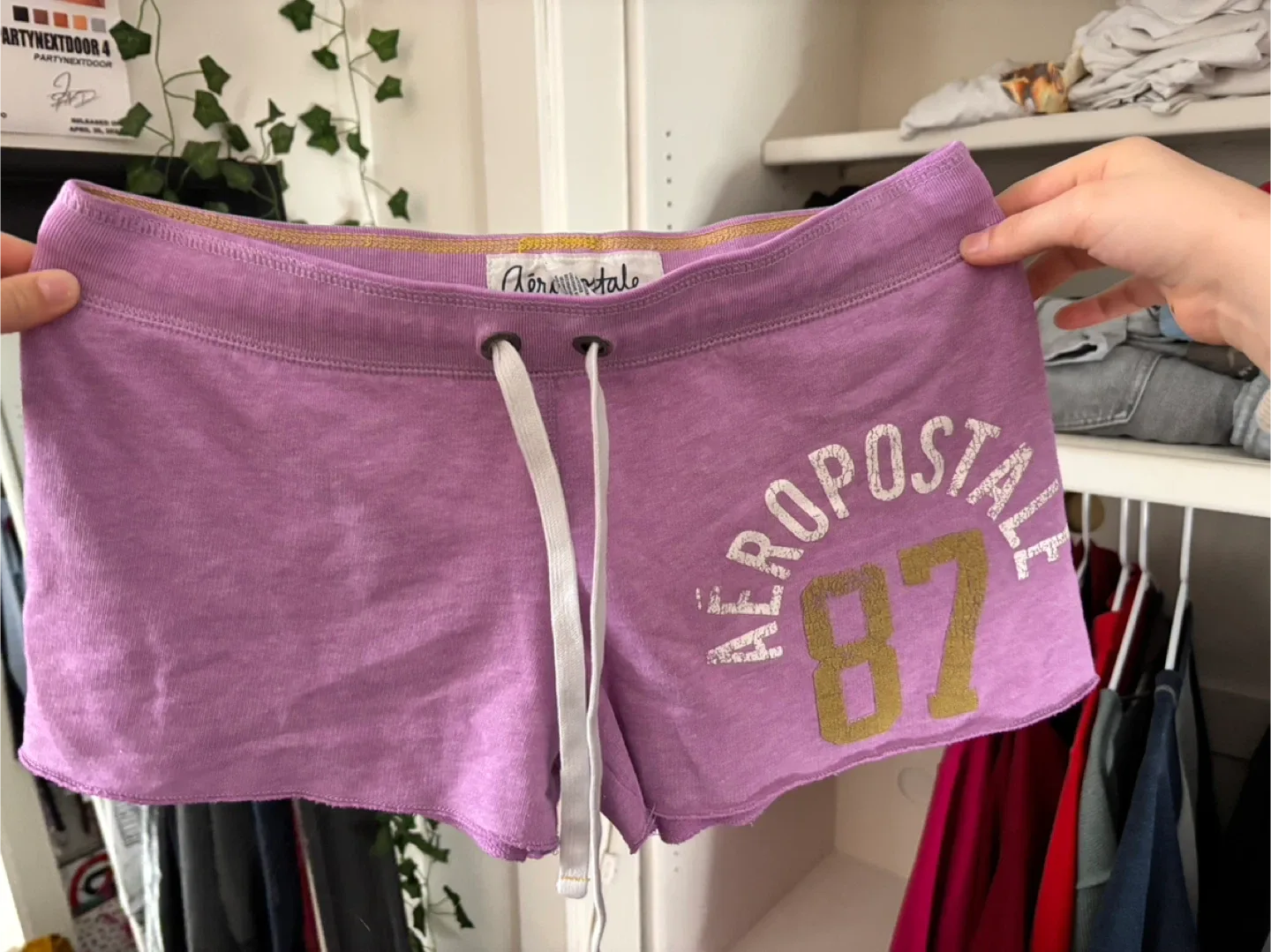 Aeropostale Lavender Shorts Size S