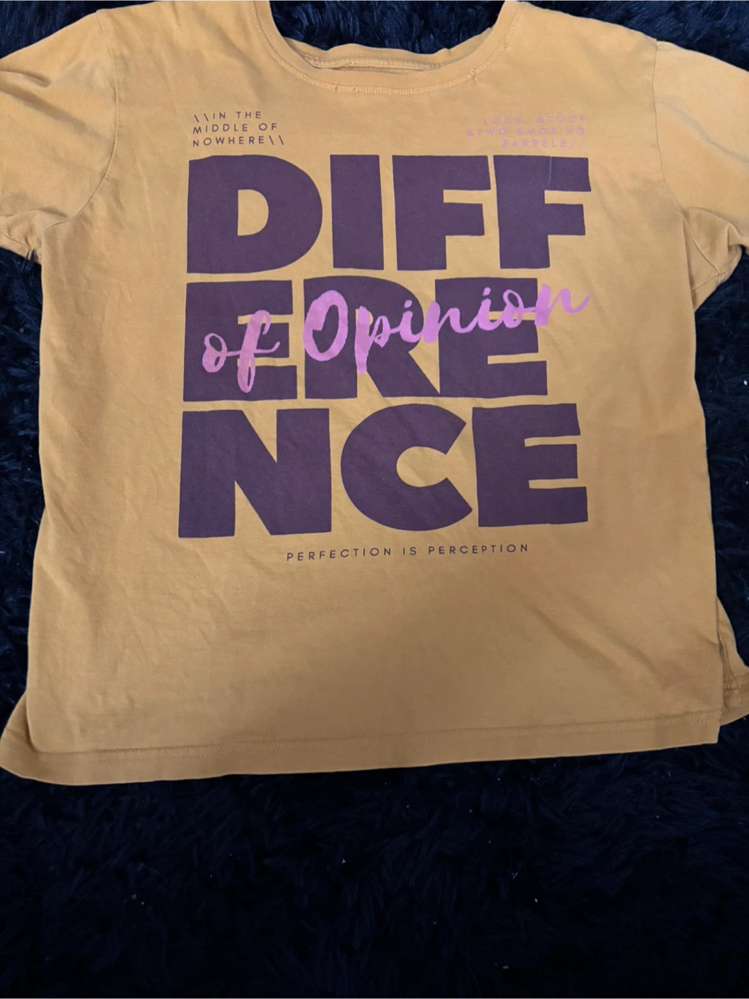 Difference of Opinion Woman Tee