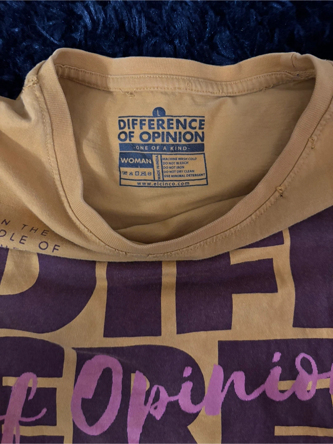 Difference of Opinion Woman Tee - photo 2
