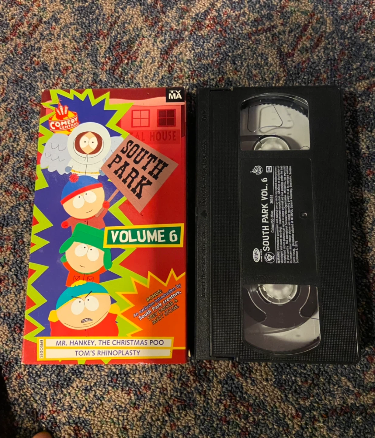 South Park Vol. 6 VHS Tape