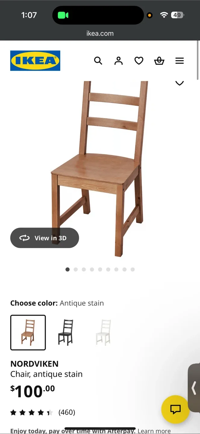 Dining table and chairs image indicator(3)