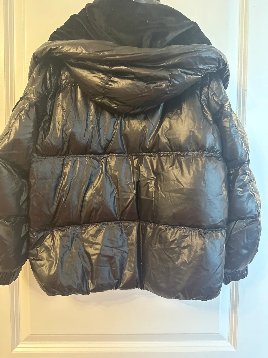 Moncler version Black Puffer Jacket for 9-10 years old image indicator(5)