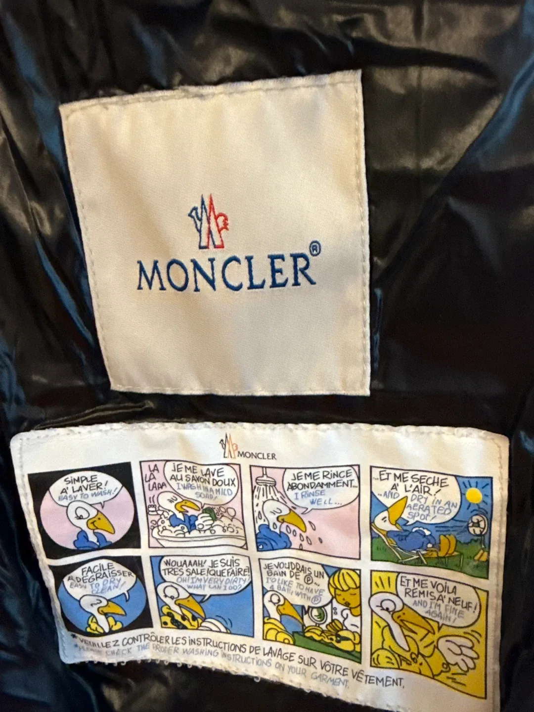 Moncler version Black Puffer Jacket for 9-10 years old image indicator(7)