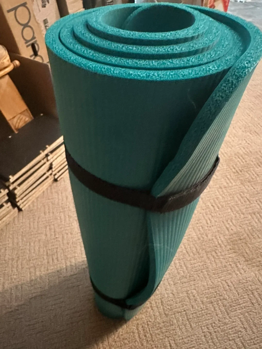 Padded Yoga Mat - Green