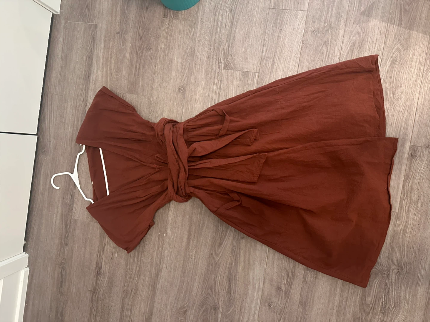Wrap Dress - Brown