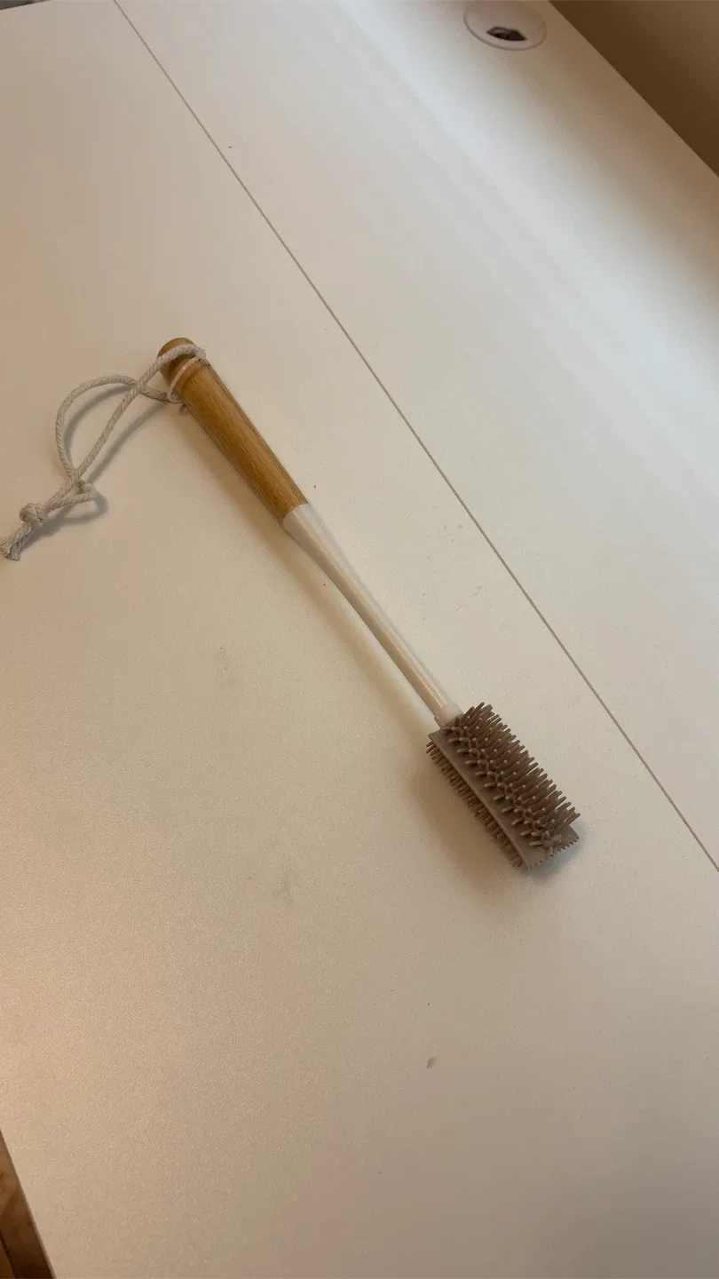 Bottle Brush with Wood Handle